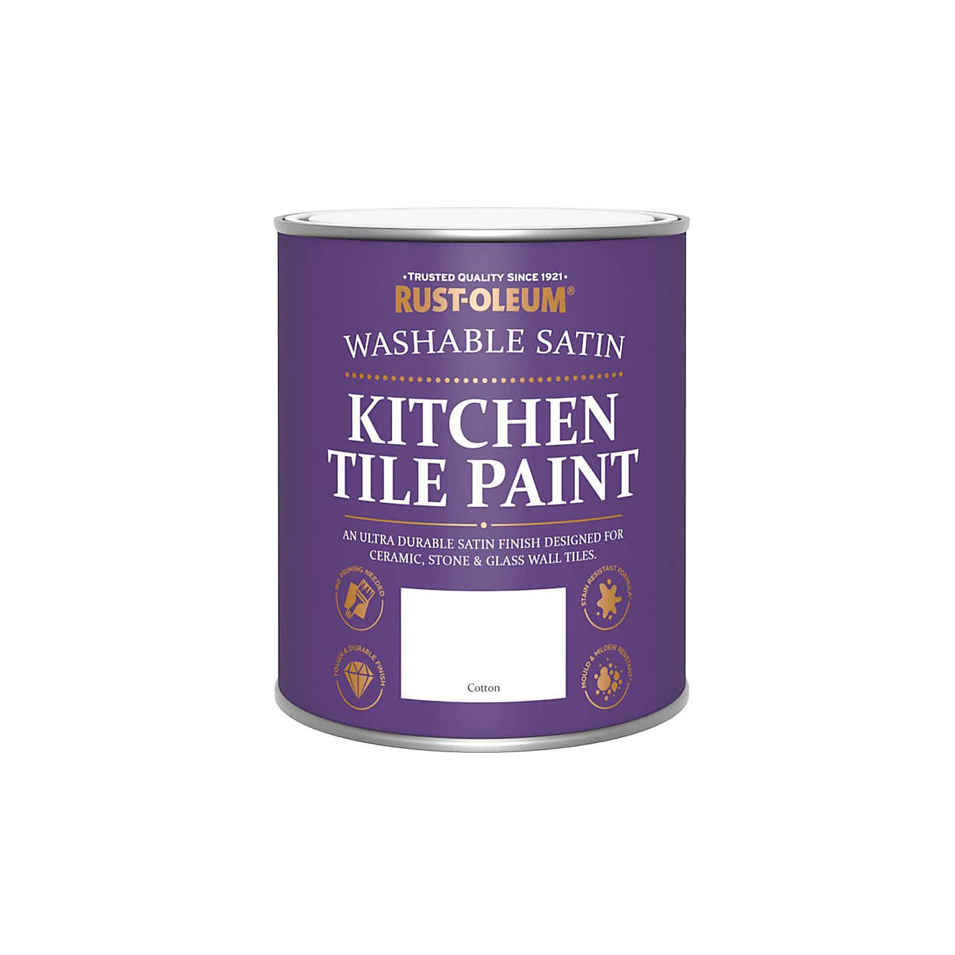 Rust-Oleum Cotton Satin Kitchen Tile Paint