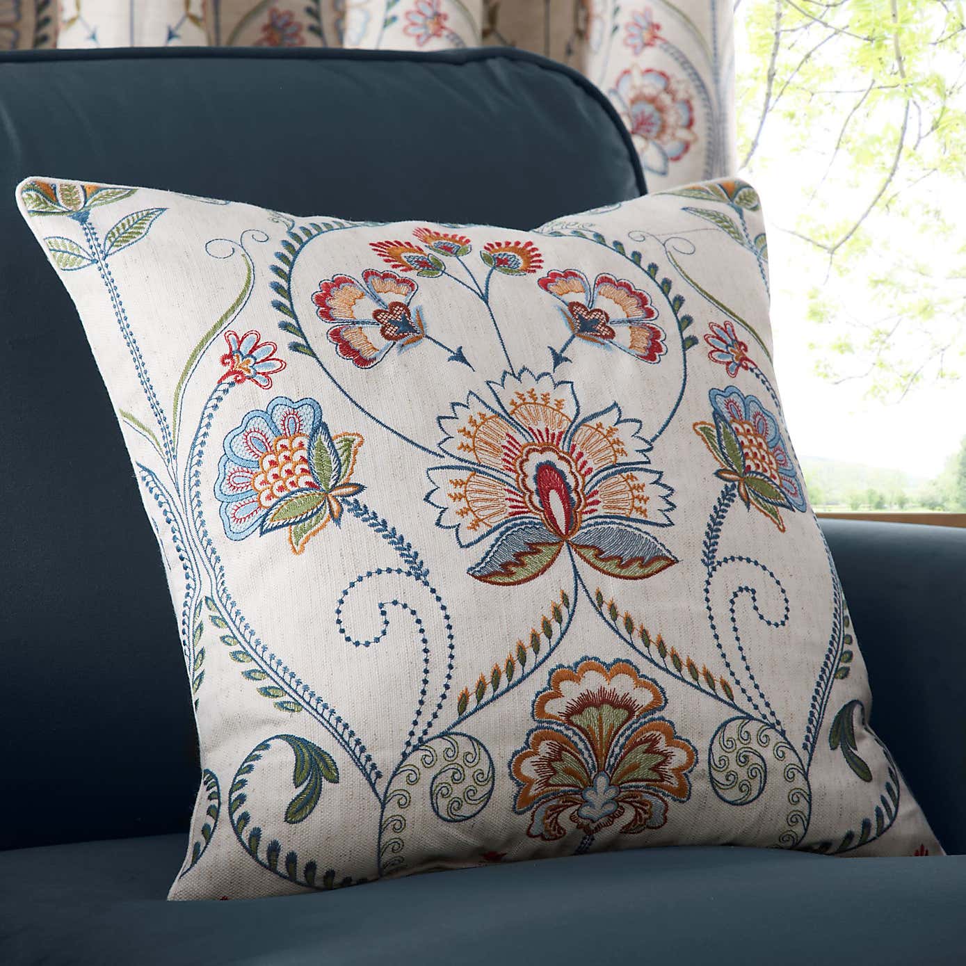 Evelyn Floral Cushion