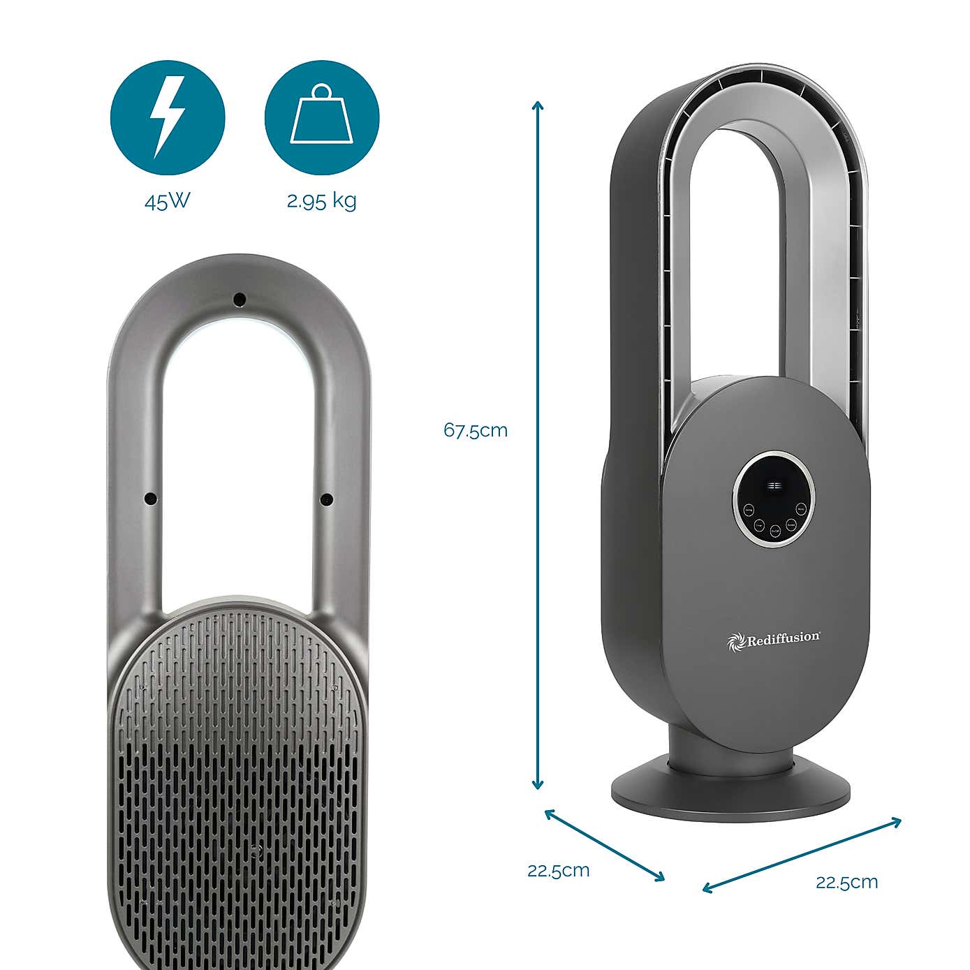 Rediffusion Bladeless Fan