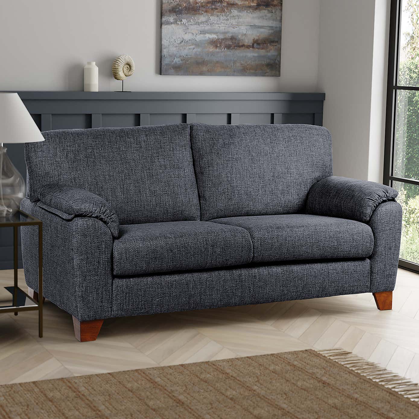 Meyer Tonal Weave 3 Seater Sofa