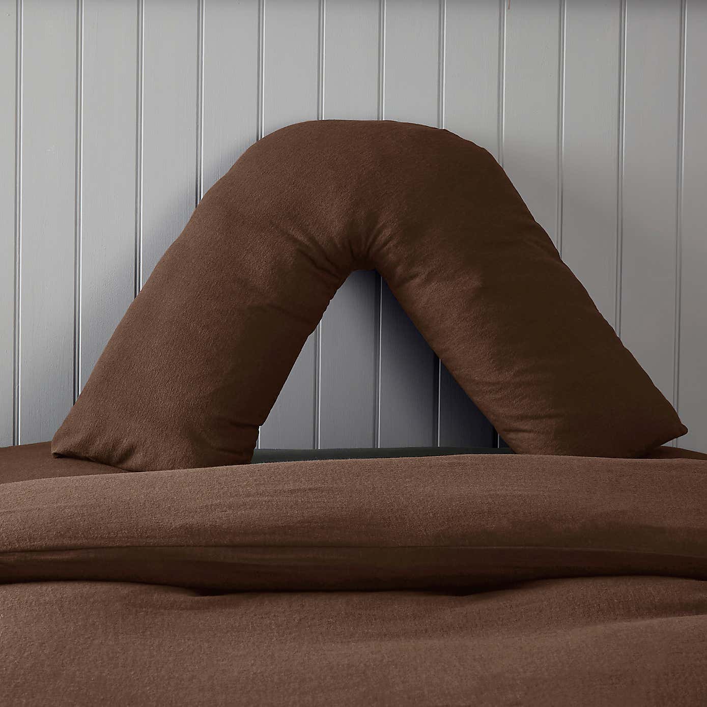 Soft & Cosy Brushed Cotton V-Shape Pillowcase