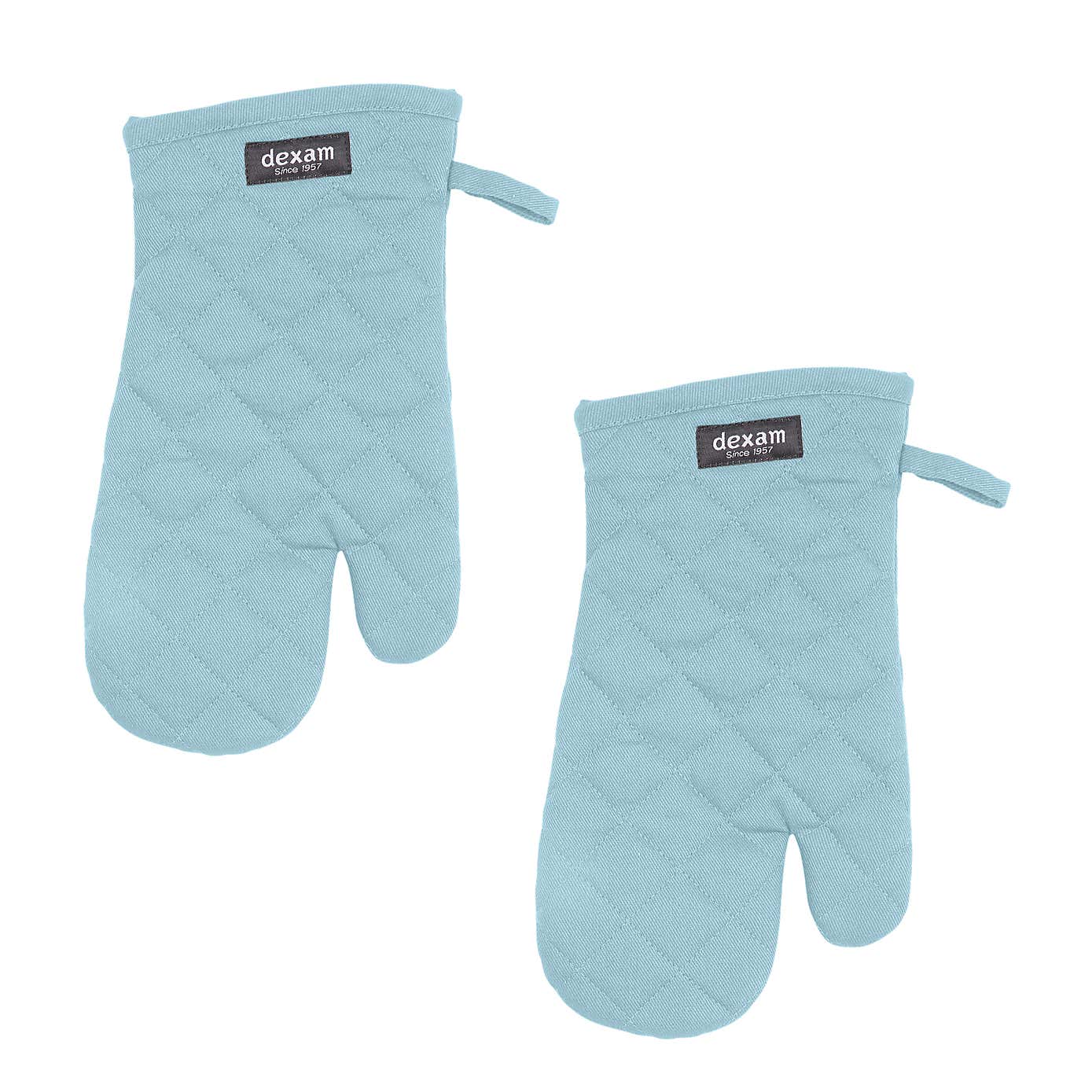 Dexam Set of 2 Love Colour Single Oven Gloves