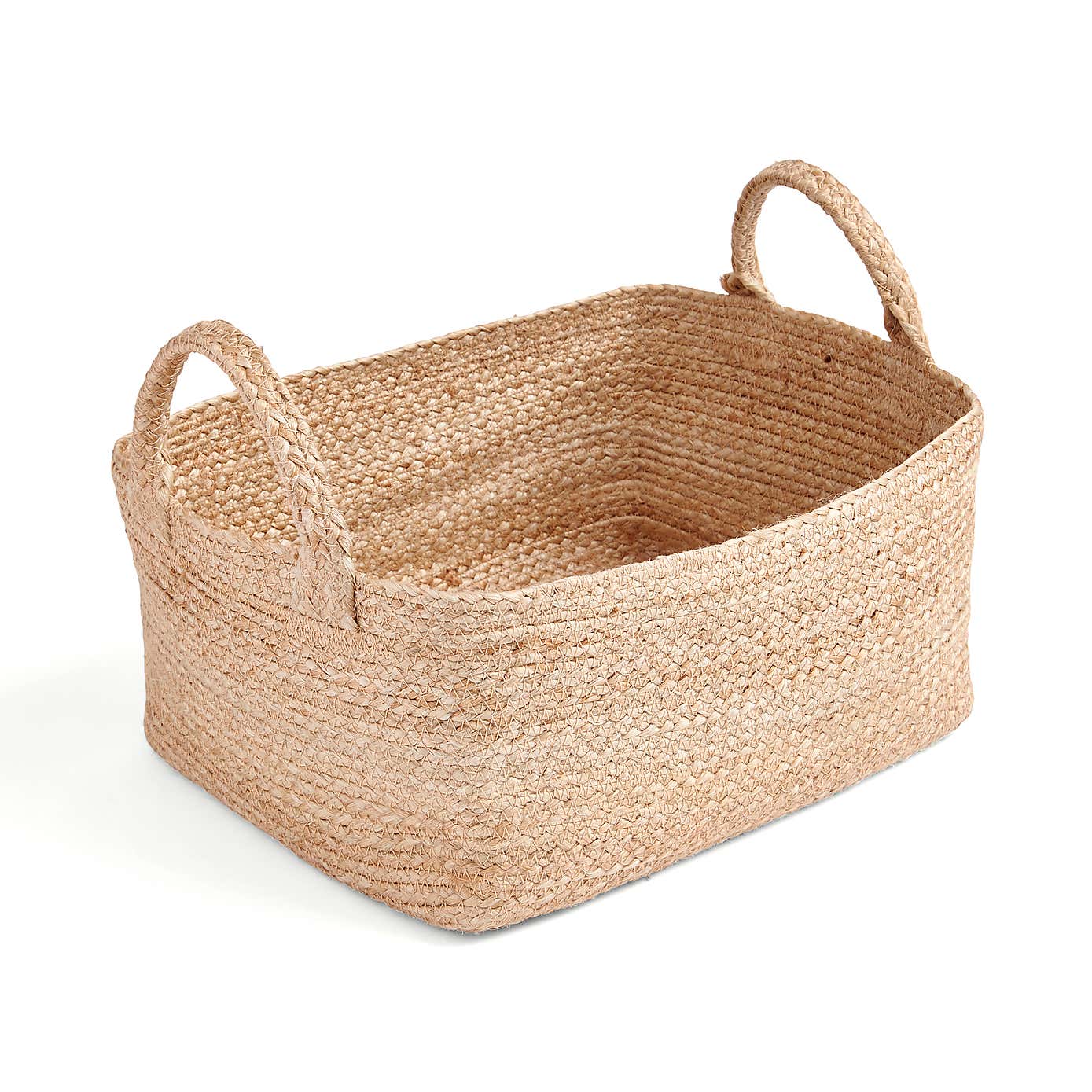 Jute Basket with Handles