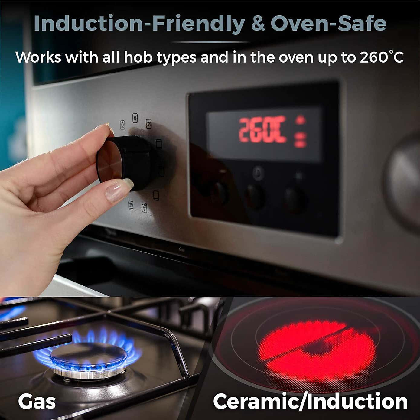 Tower Freedom Non-Stick Aluminium 7 Piece Pan Set