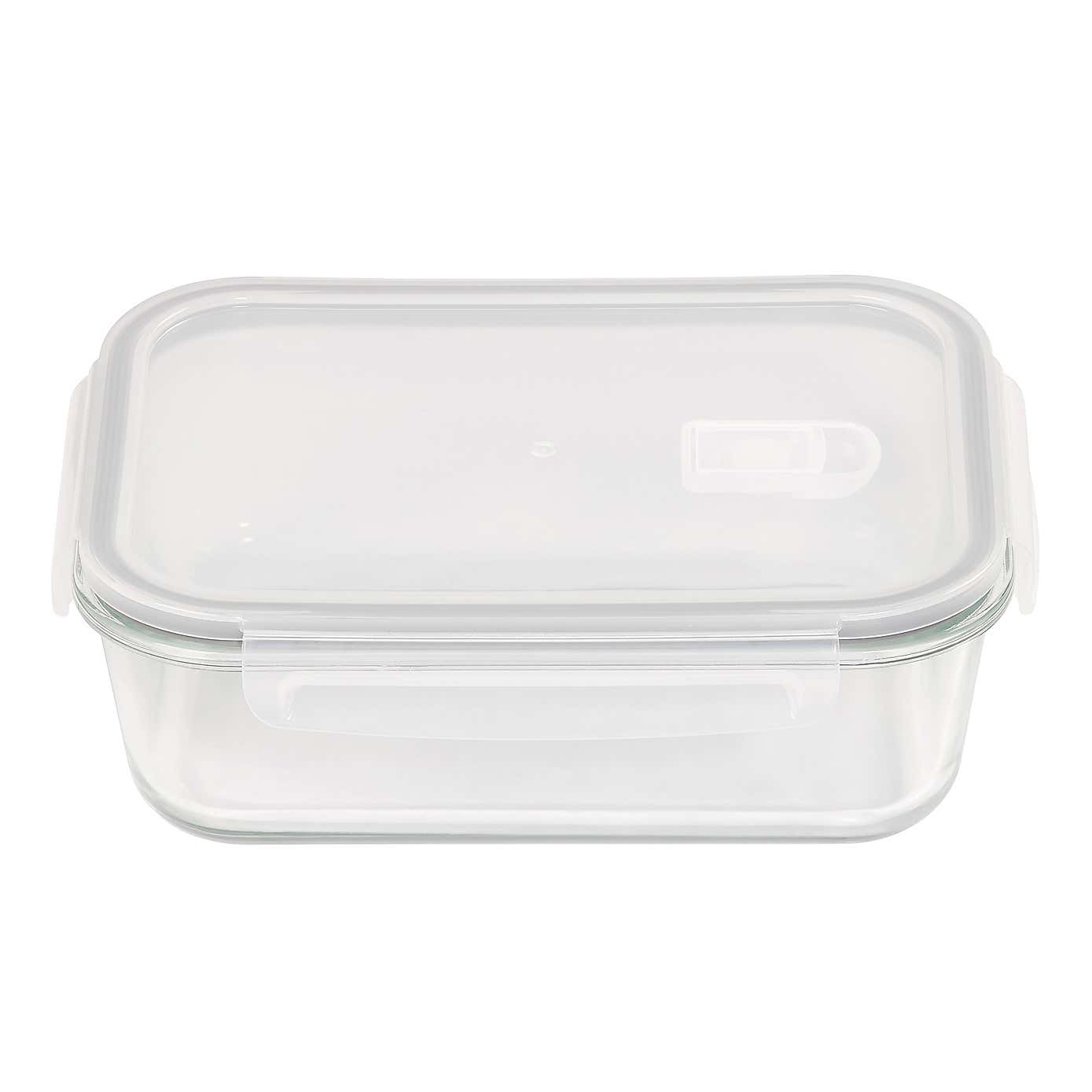 Borosilicate Glass Food Storage with Vented Lid
