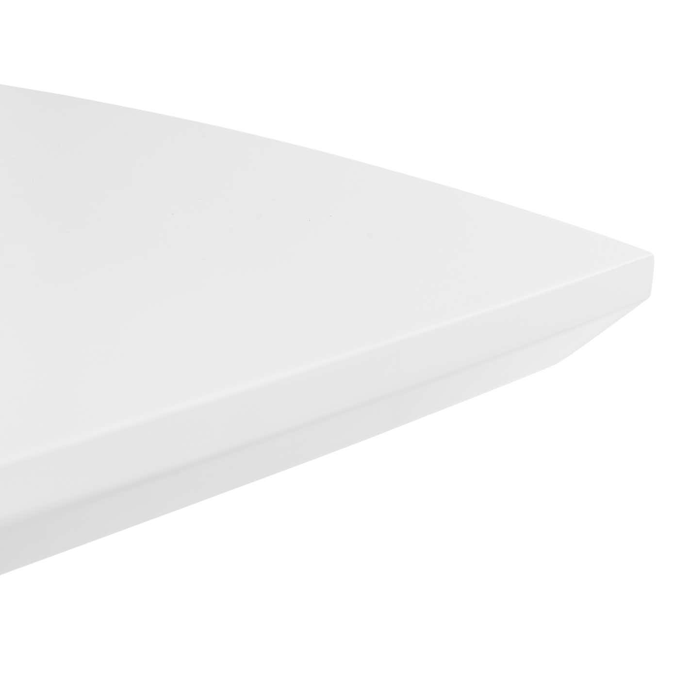 Como High Gloss Extendable Dining Table Grey