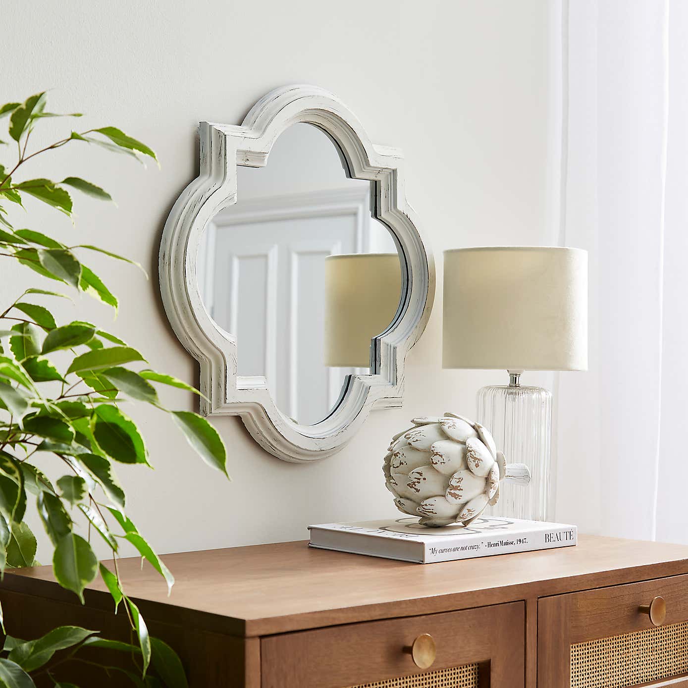 Timeless Curved Wall Mirror