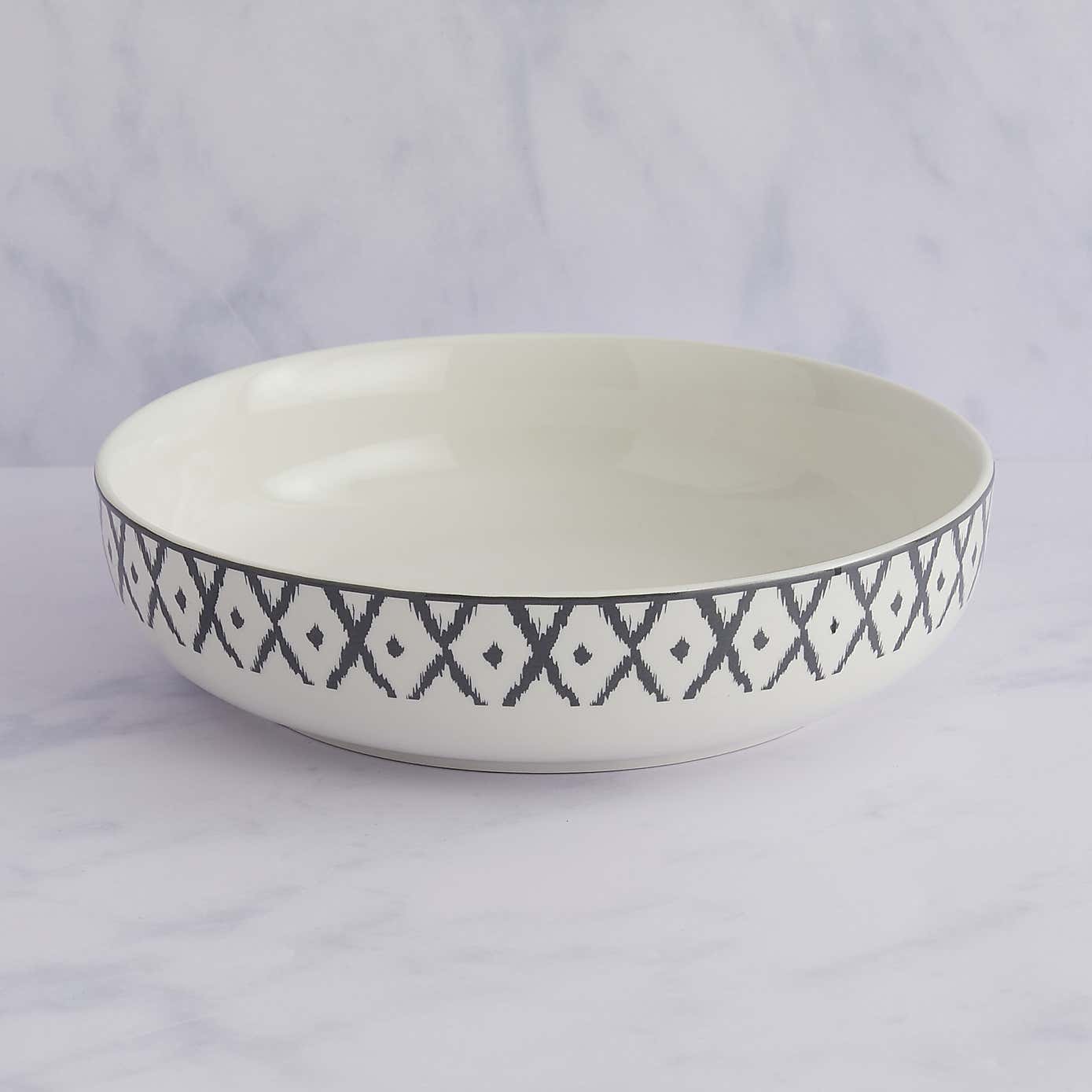 Ikat Serving Bowl