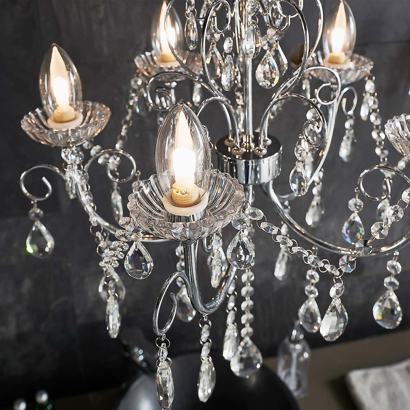 Tabitha 5 Light 51cm Chandelier