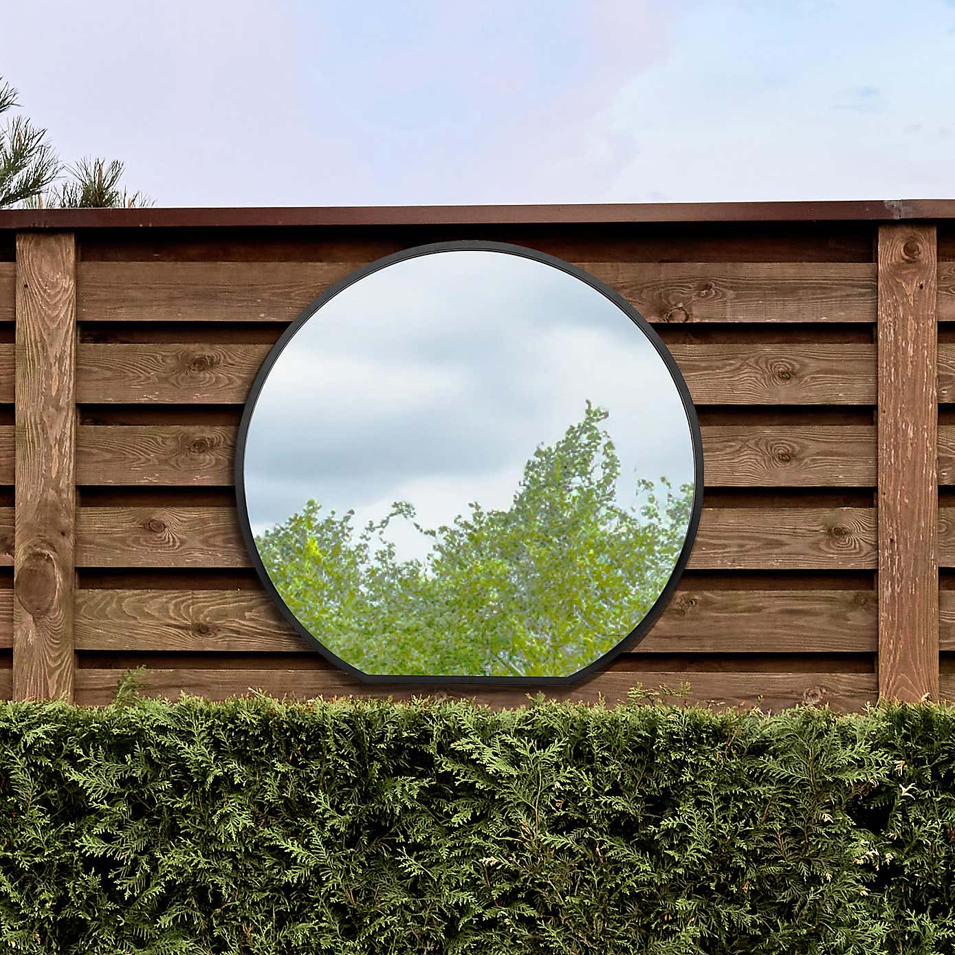 The Circulus Arched Over Mantle Mirror