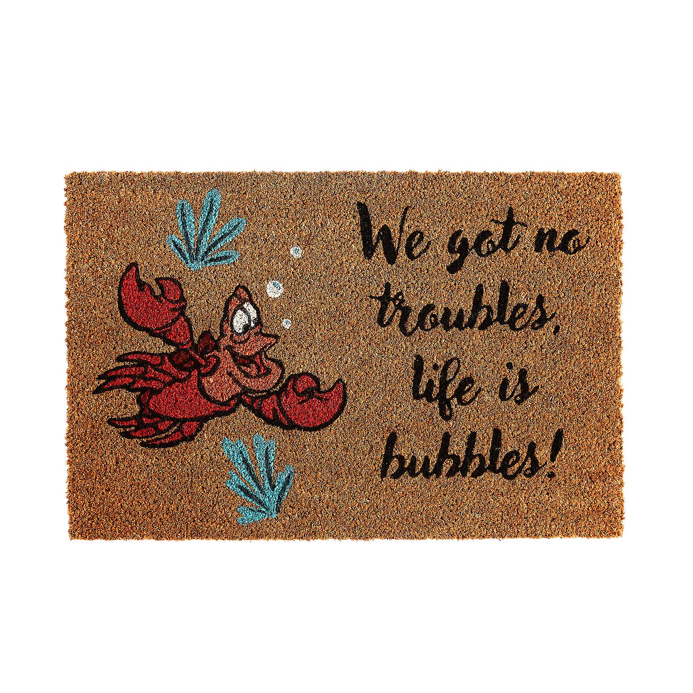 The Little Mermaid Sebastian Coir Doormat
