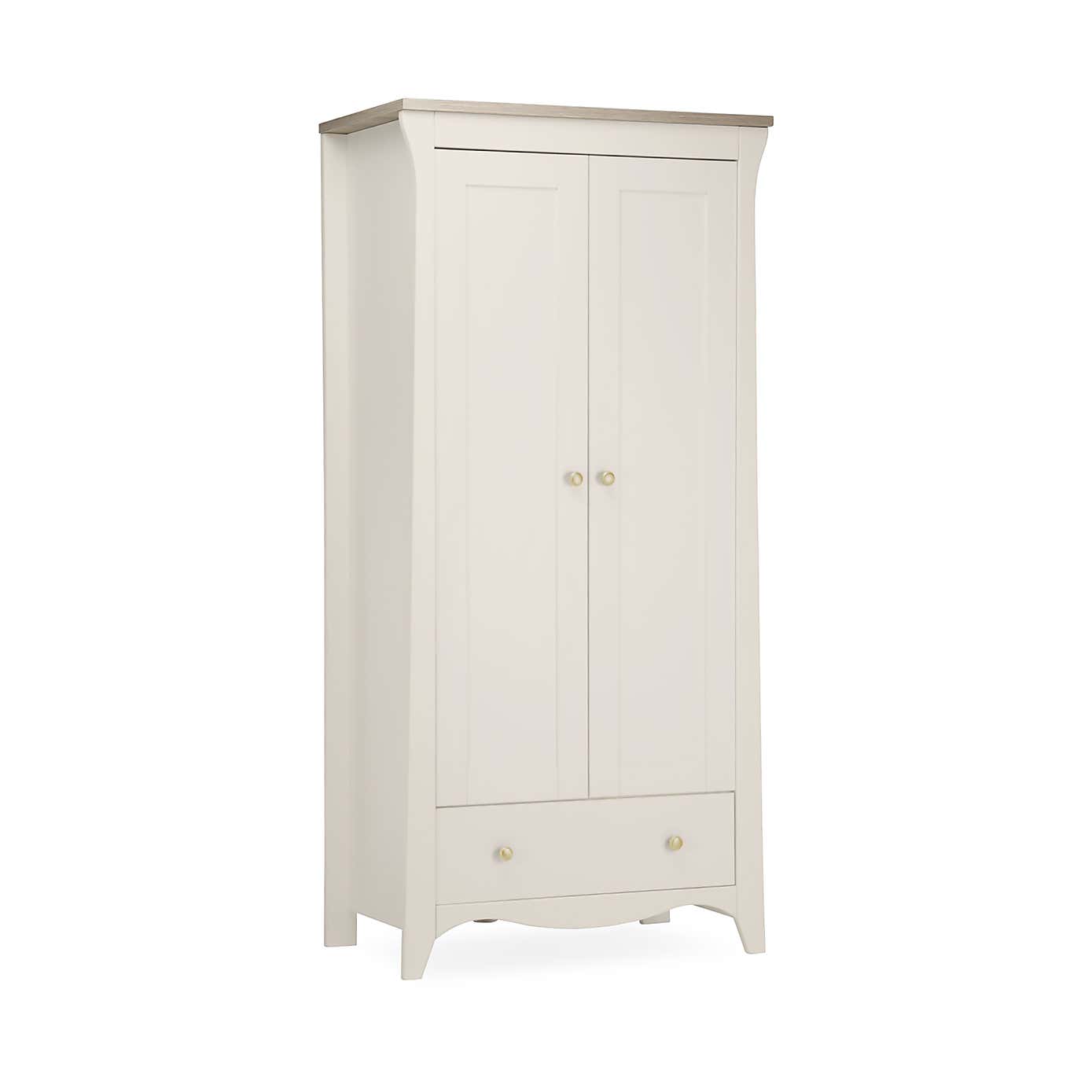 CuddleCo Clara 2 Door Wardrobe