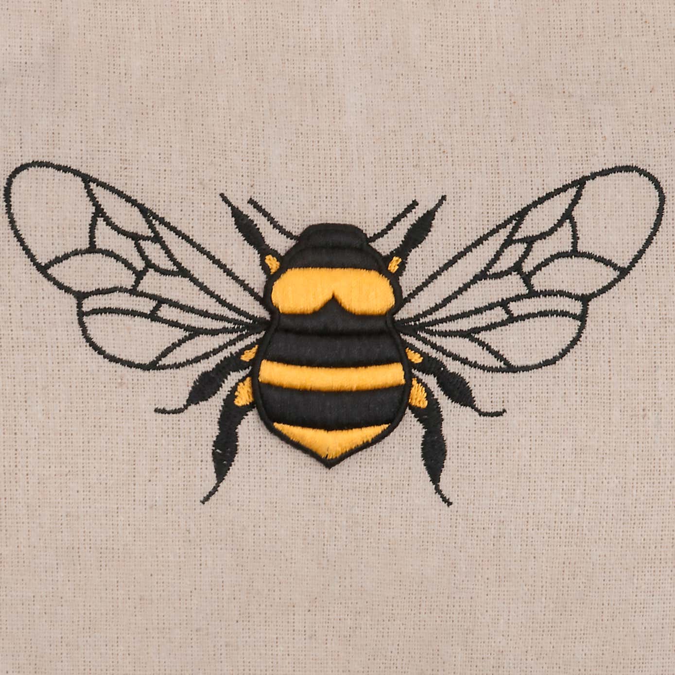 Hobby Gift Bee Small Linen Wicker Sewing Box