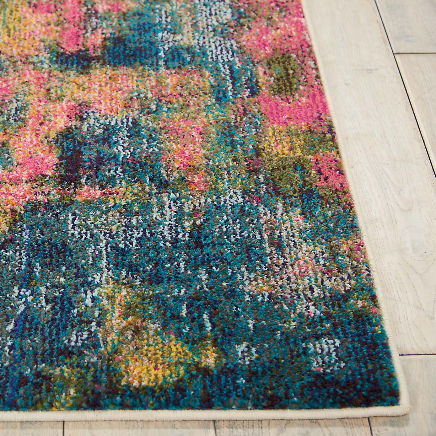 Celestial Blue and Yellow Rug