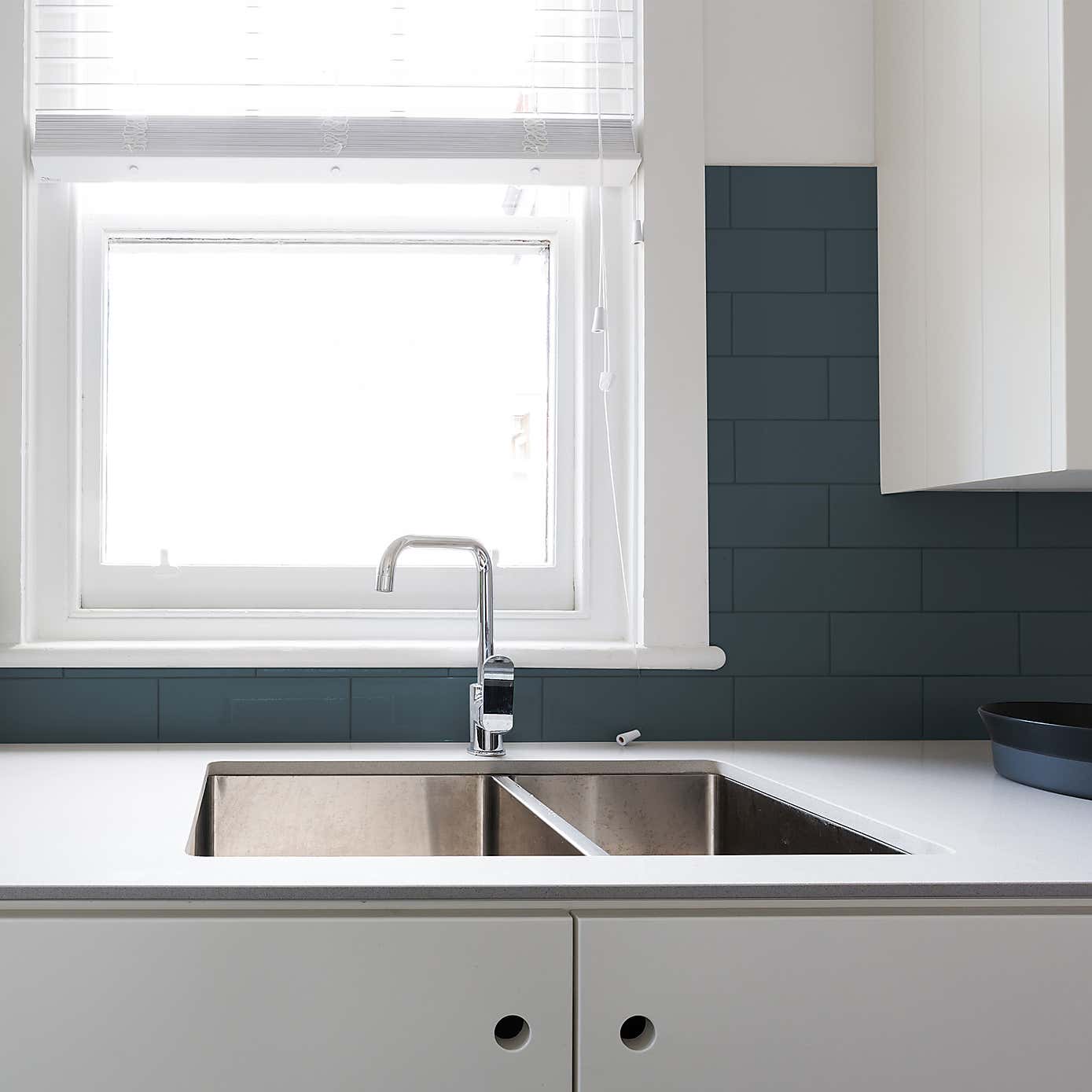 Rust-Oleum Blue Satin Kitchen Tile Satin Paint