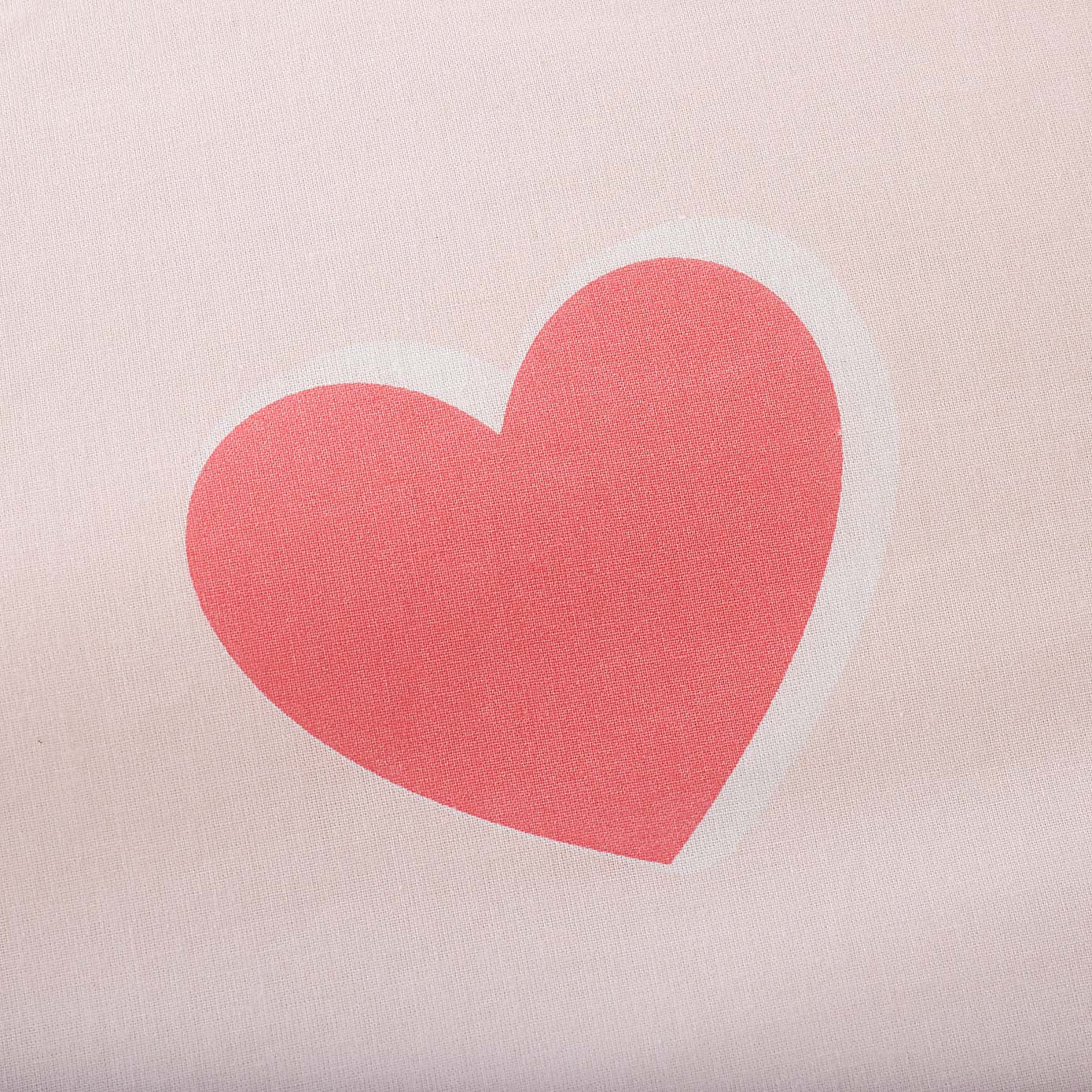 Love Hearts Duvet Cover and Pillowcase Set