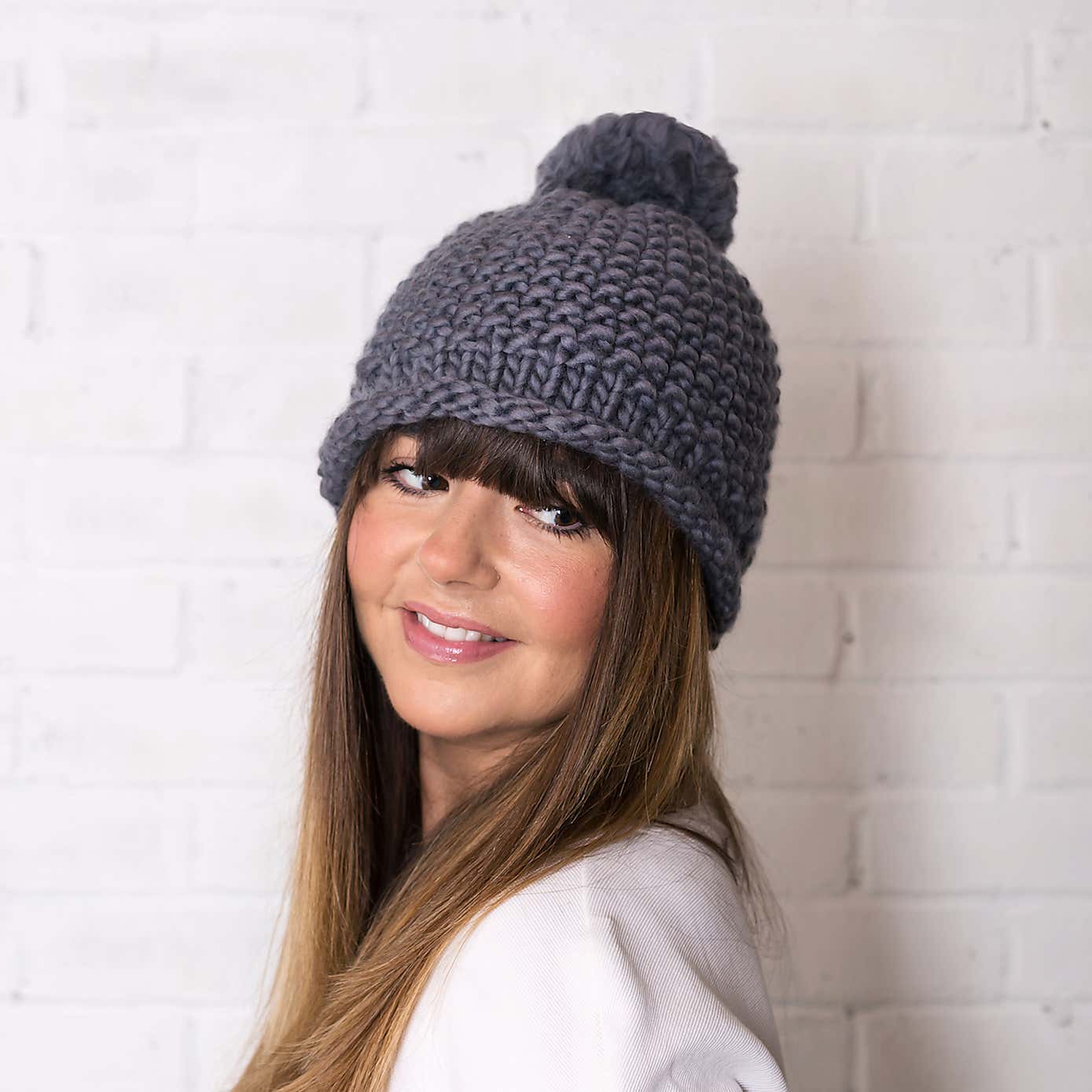 Wool Couture Ivy Hat and Fingerless Gloves Knitting Kit