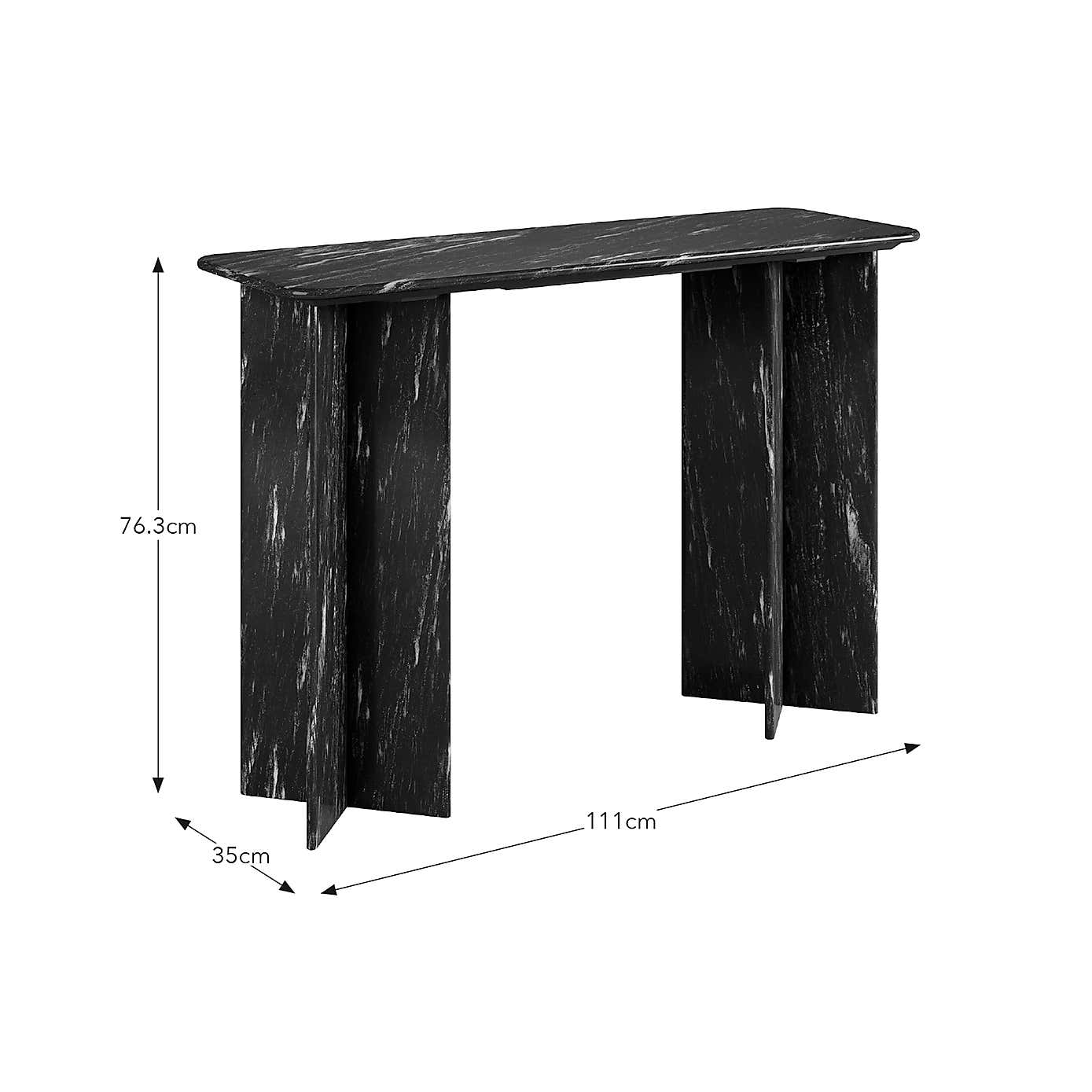 Lana Marble Console Table