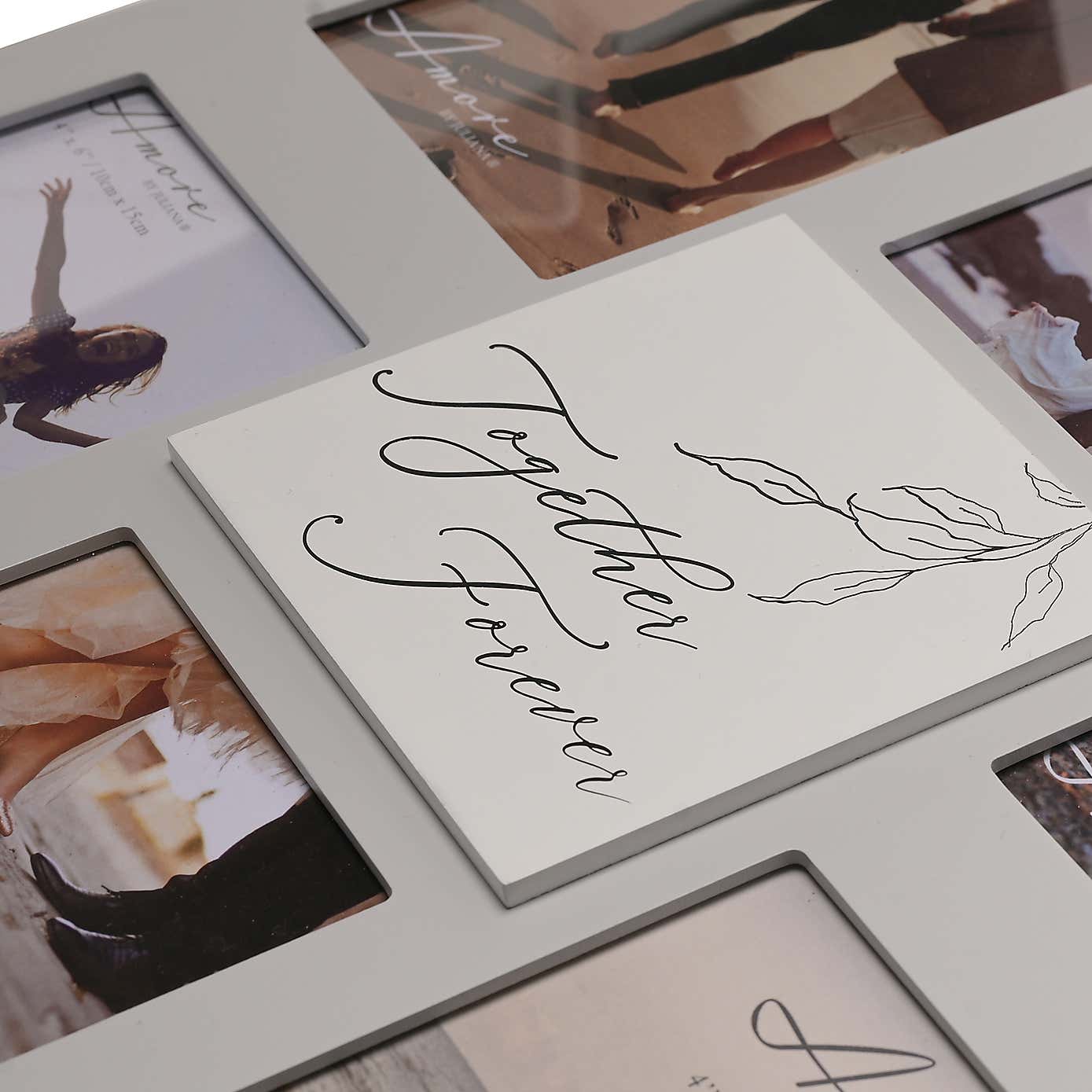 Amore Multi Aperture Forever Photo Frame