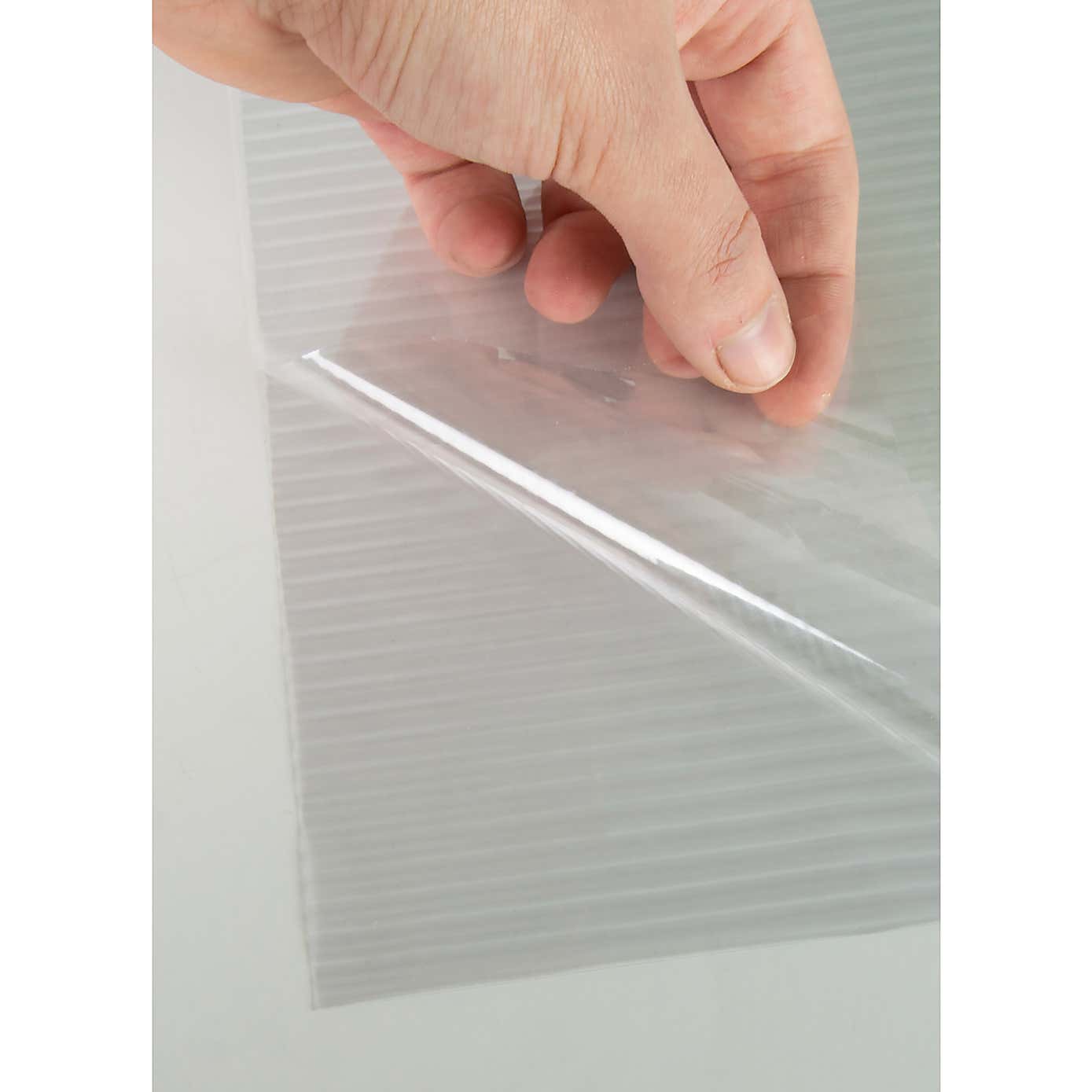 Static Cling Reeded Privacy Window Film