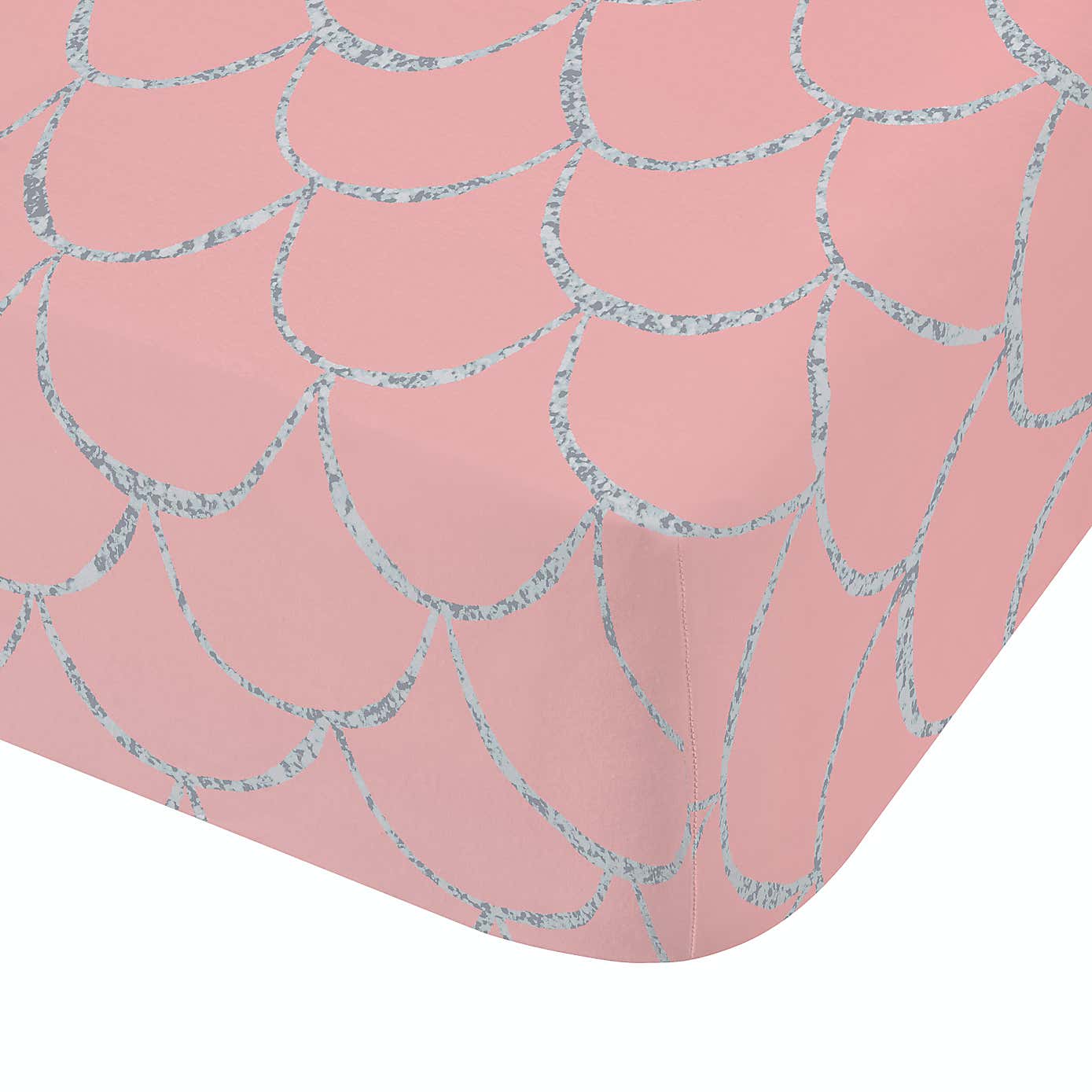 Catherine Lansfield Mermaid Ombre Single Fitted Sheet