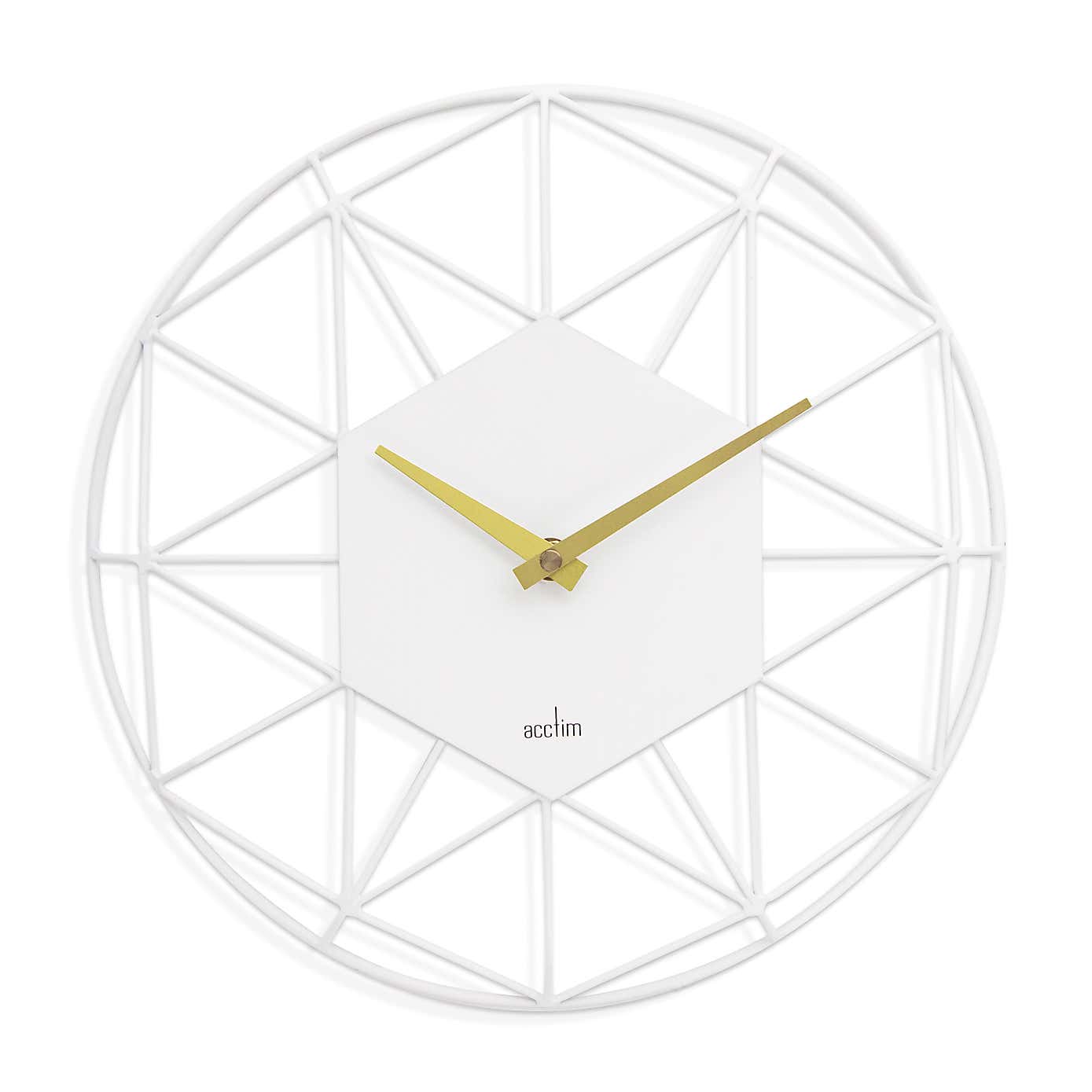 Acctim Alva Wall Clock Quartz 30cm