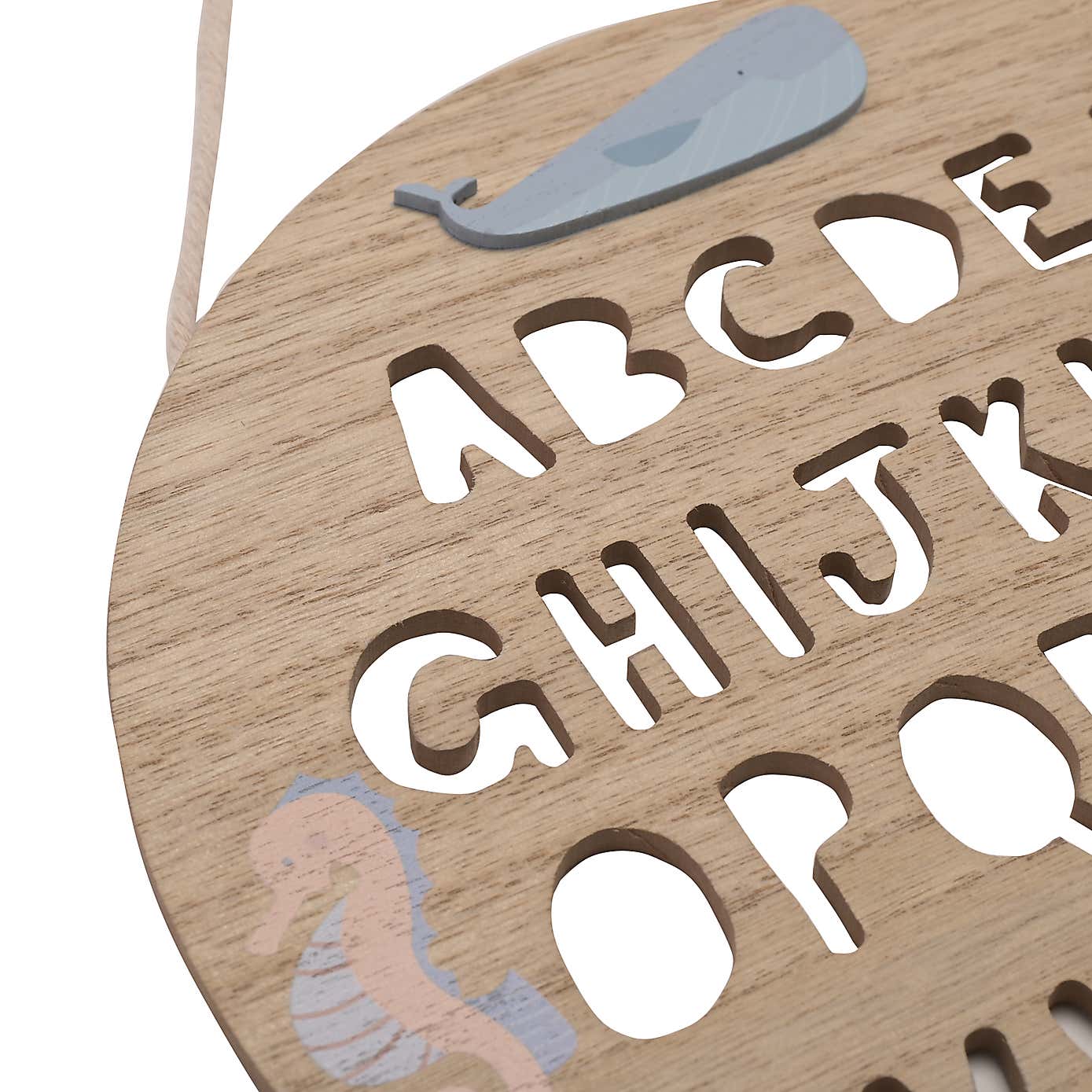 Petit Cheri Alphabet Hanging Plaque
