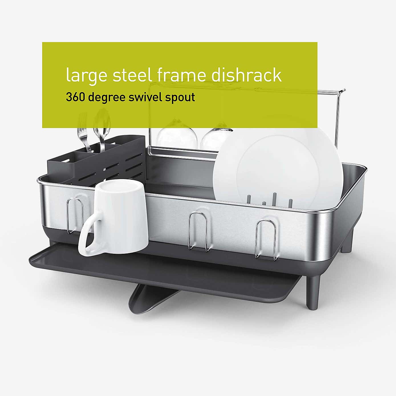 Simple Human Steel Dishrack