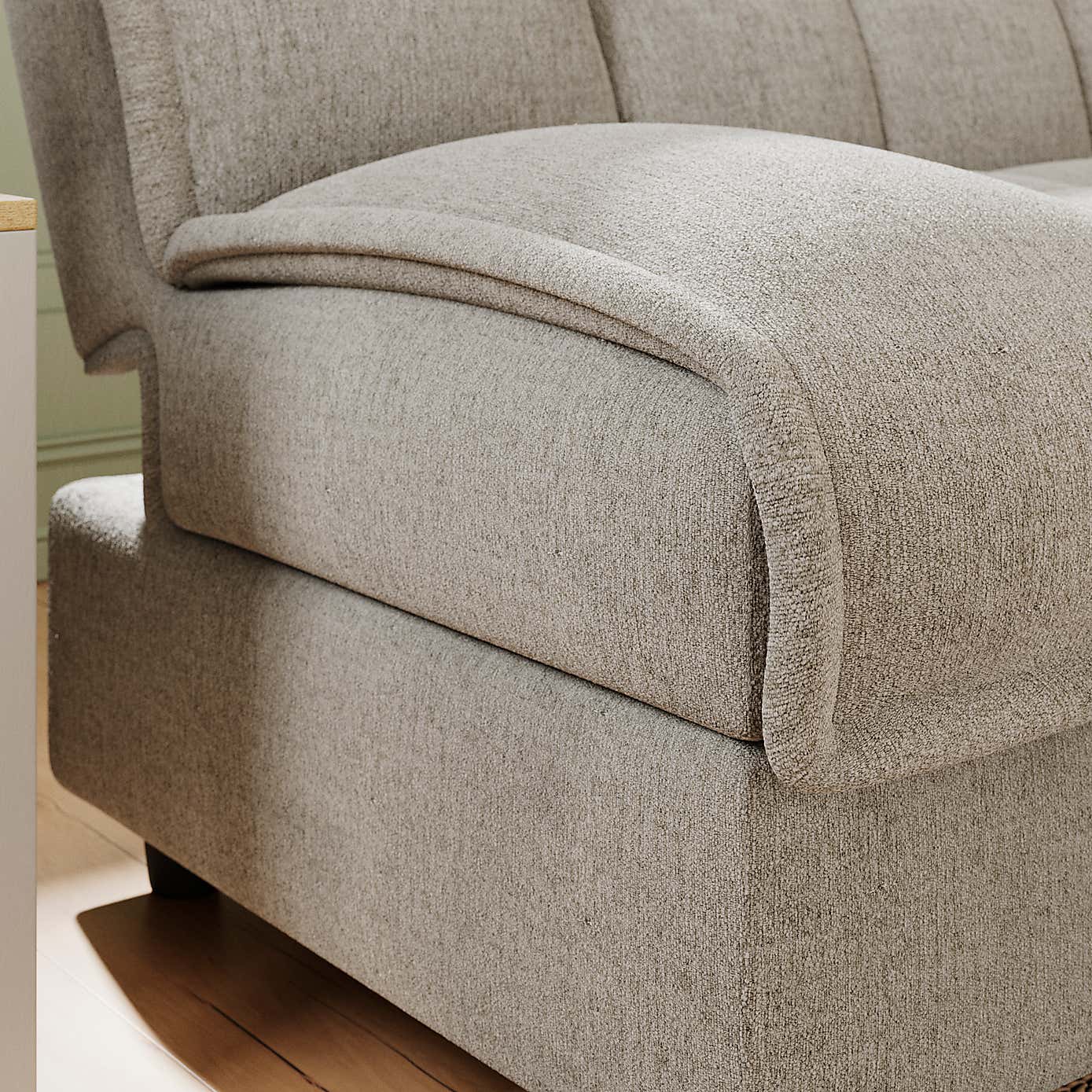 Emery Squish Soft Chenille Clic Clac Storage Sofa Bed