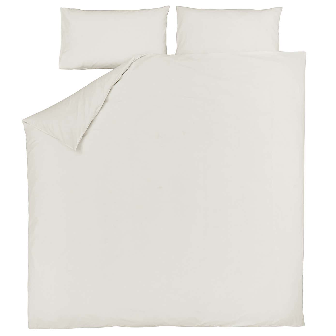 Non Iron Plain Dye Duvet Cover