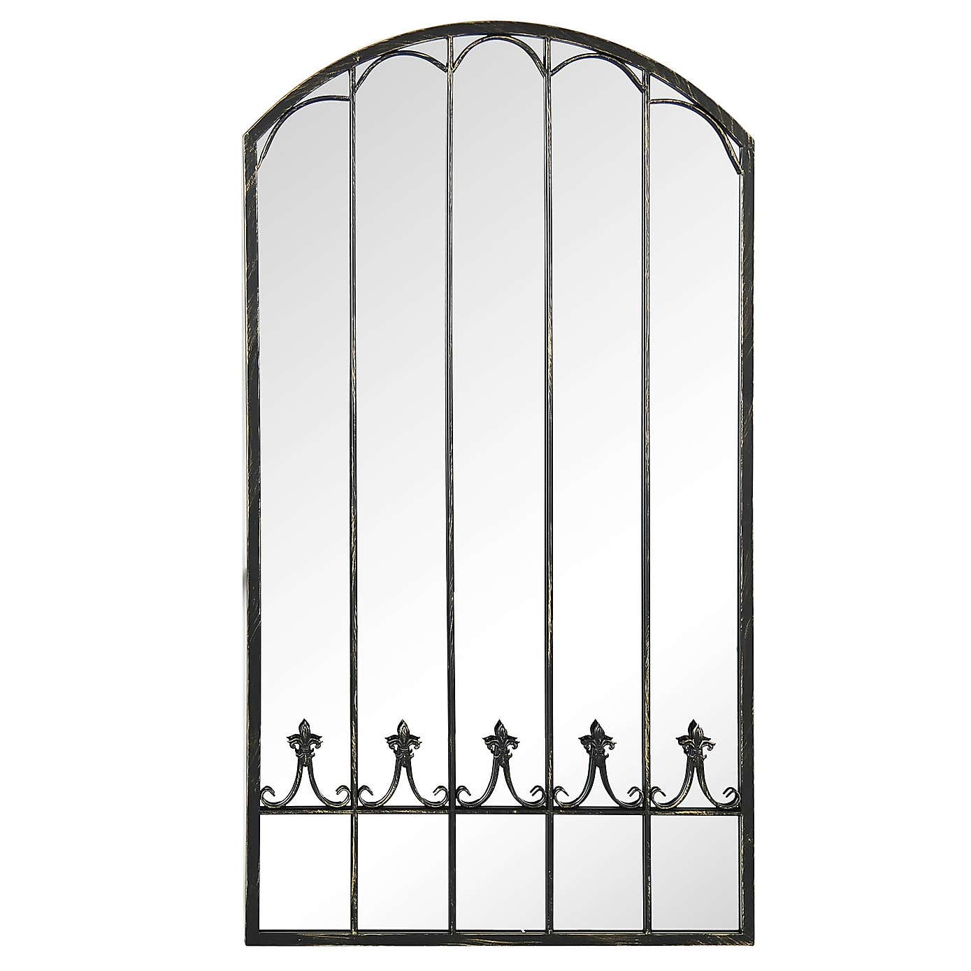 Summer View Garden Indoor Outdoor Wall Mirror