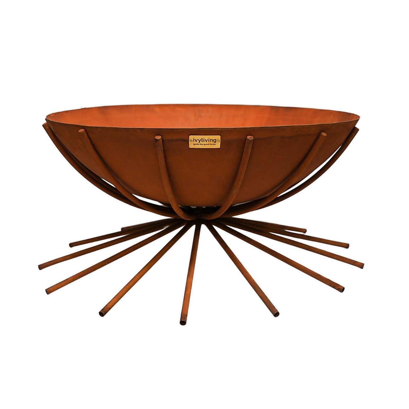 Ivyline Outdoor Metal Dakota Fire Pit