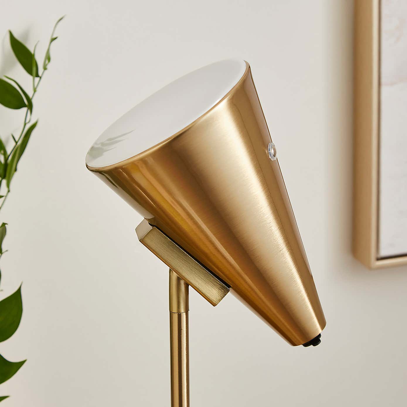 Conical Rechargeable Touch Dimmable Table Lamp
