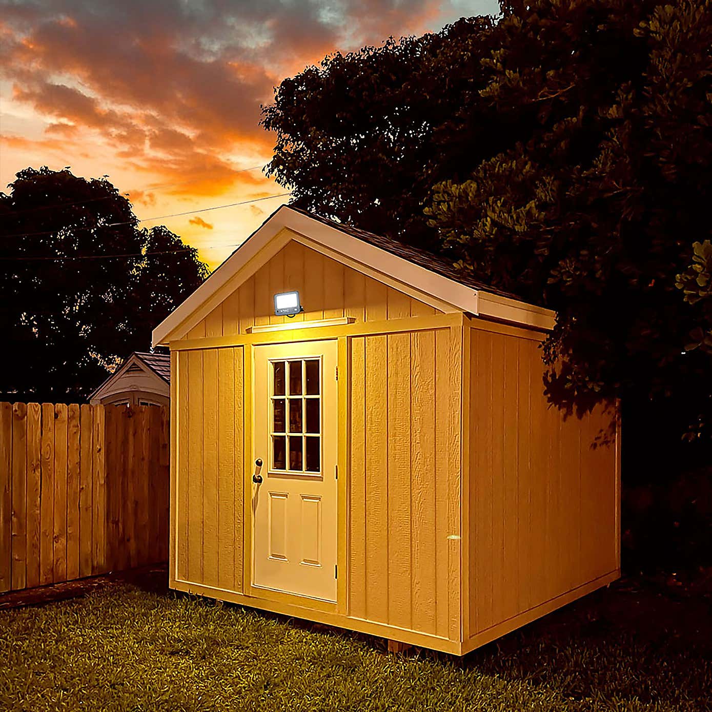 V-TAC 30W LED Floodlight Outdoor Sensor Wall Light