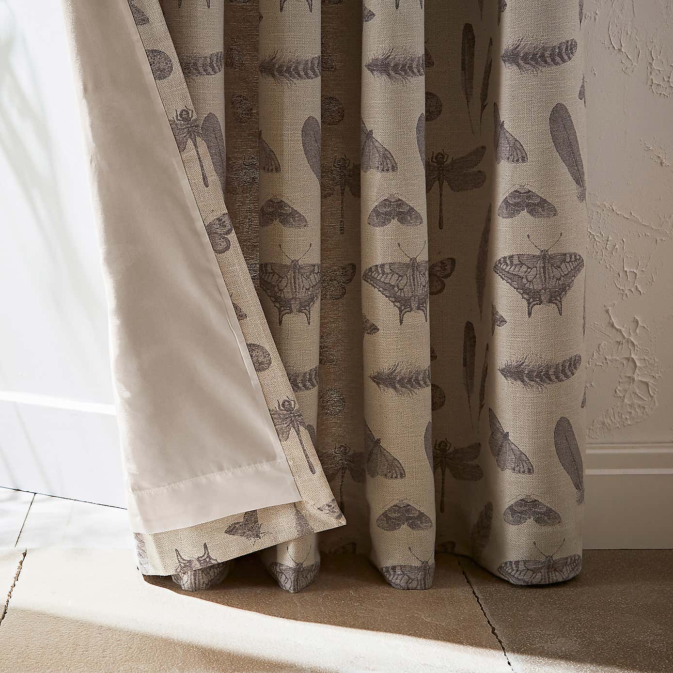 Natural History Museum Nature Study Eyelet Curtains