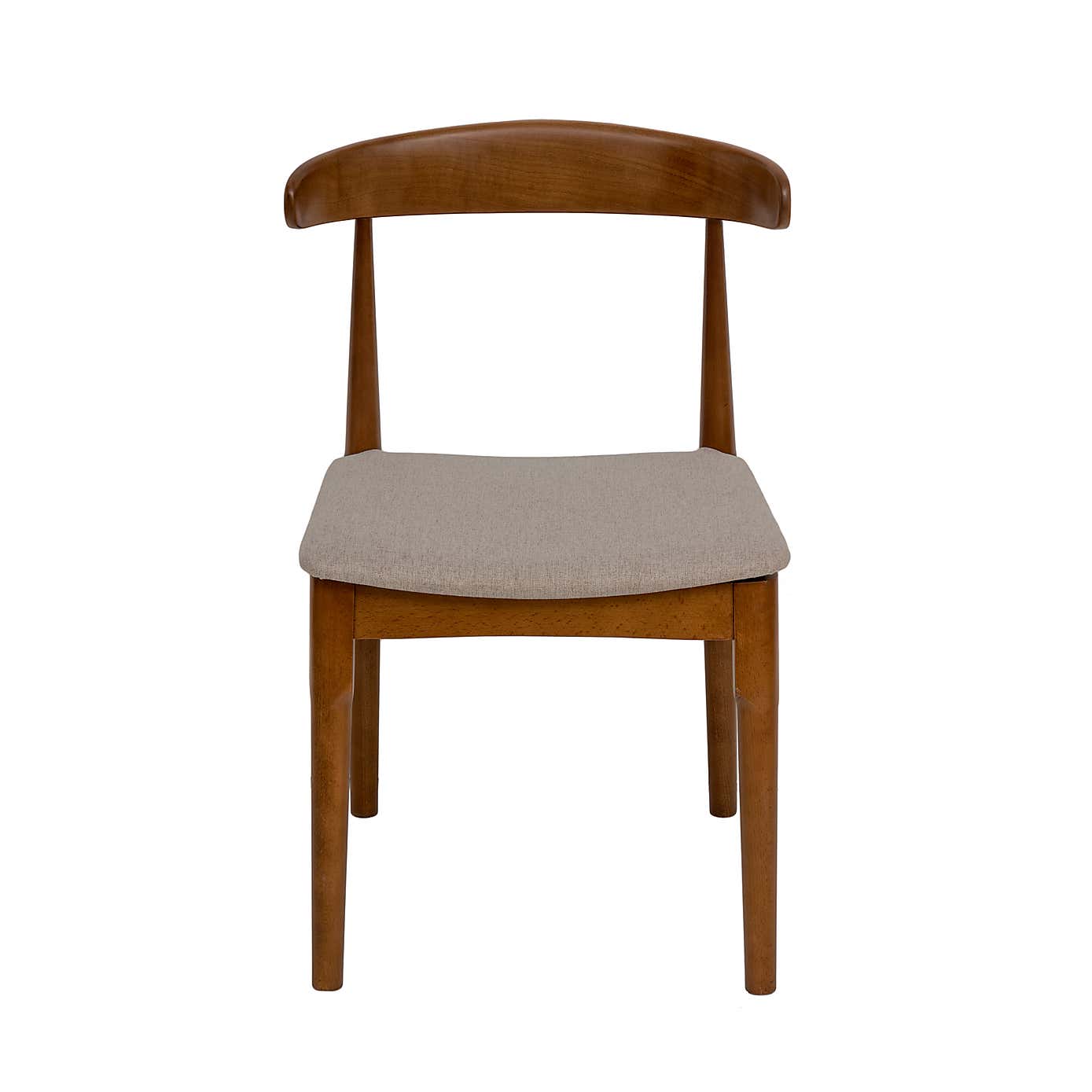 Elements Alva Dining Chair, Natural Fabric
