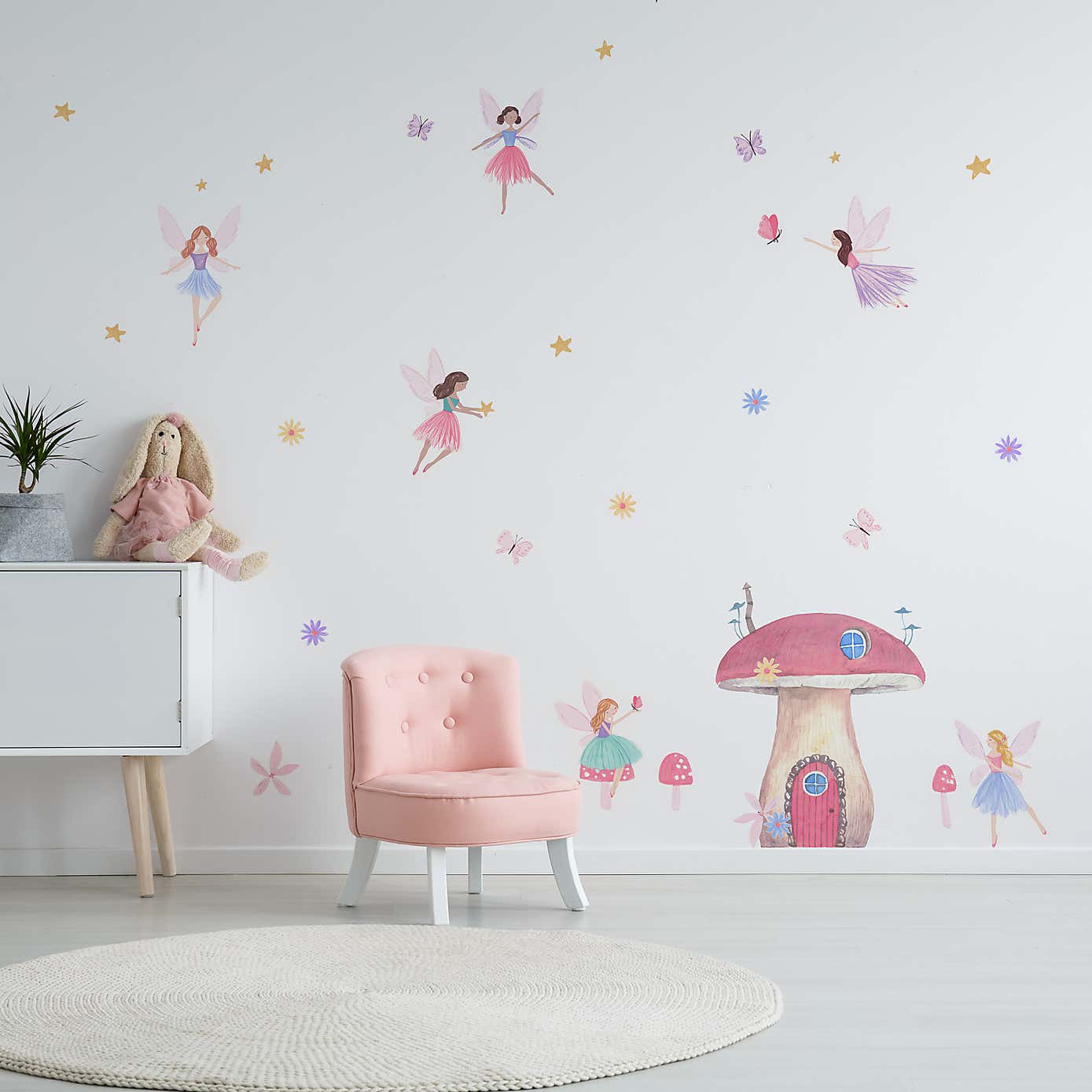 Fairy Garden Large Wall Sticker