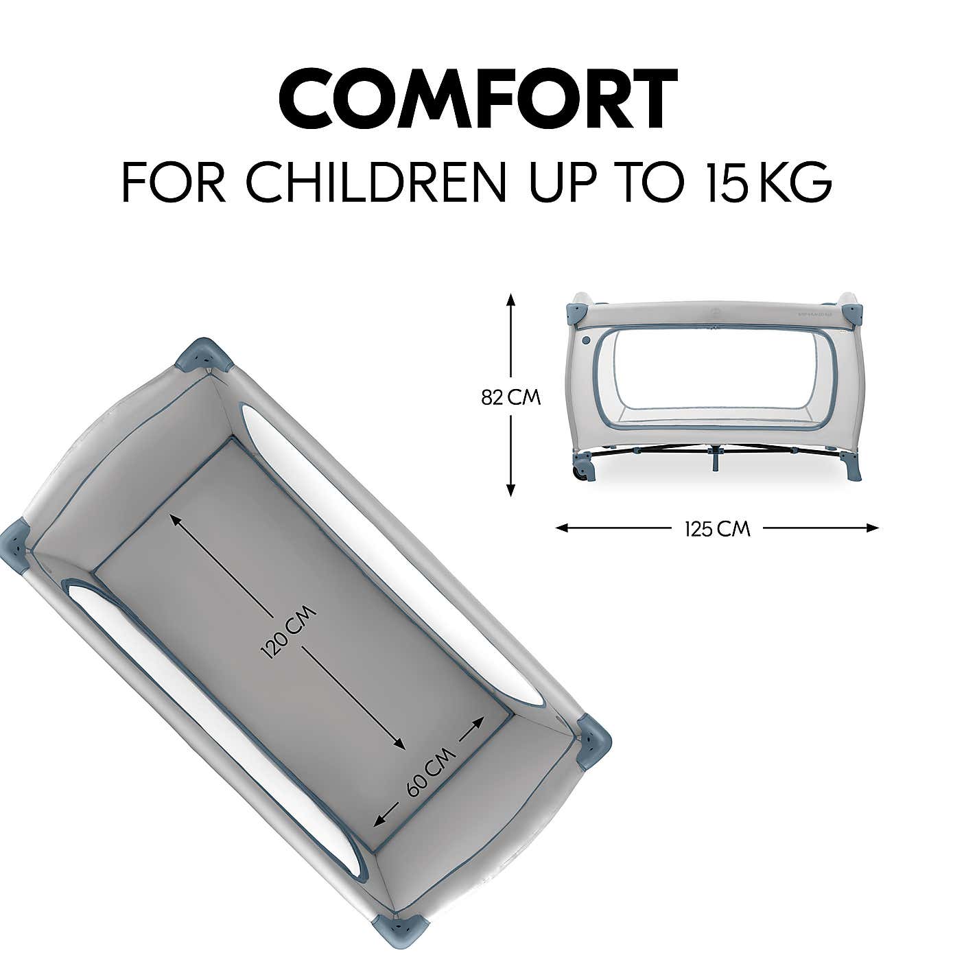 Sleep 'n Play Go Plus Travel Cot