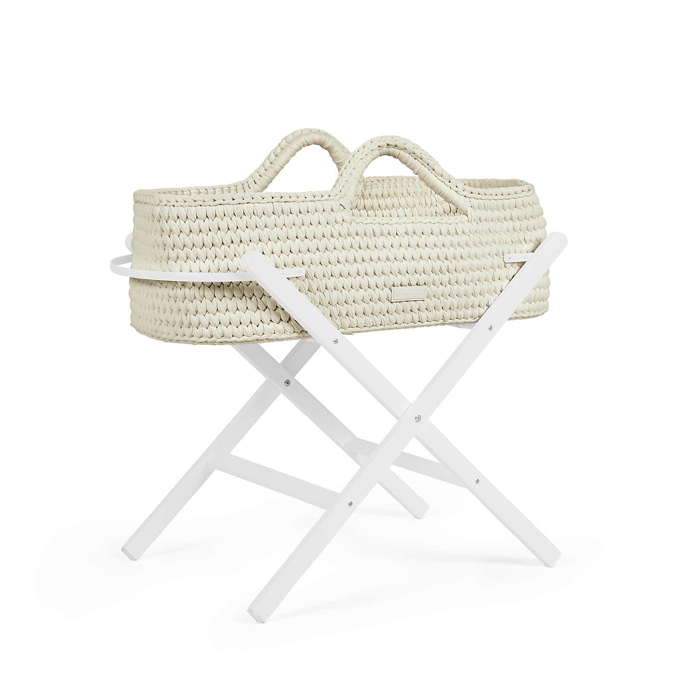 Ickle Bubba Nova Moses Basket & White Stand