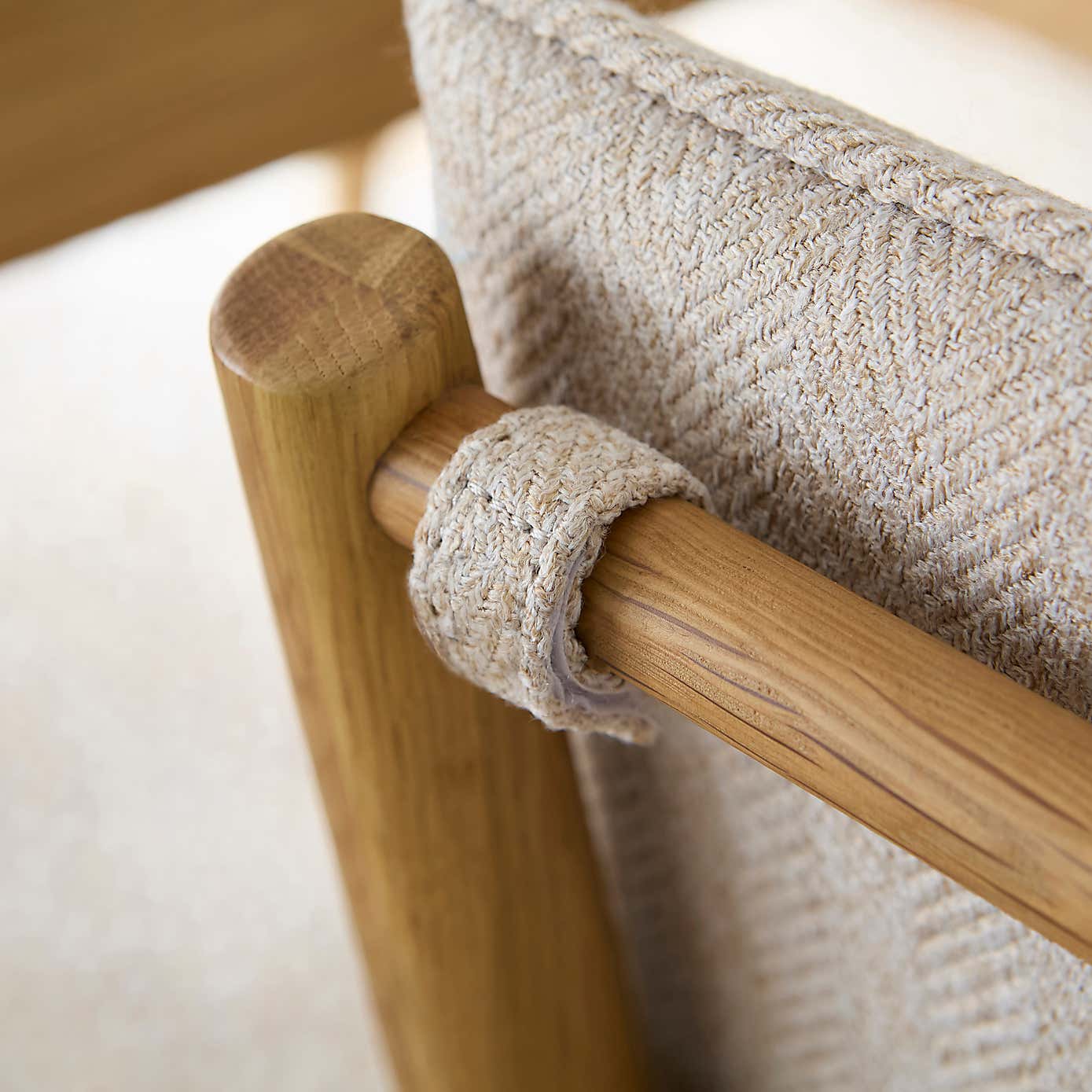 Churchgate Walcote Dining Chair, Herringbone Fabric