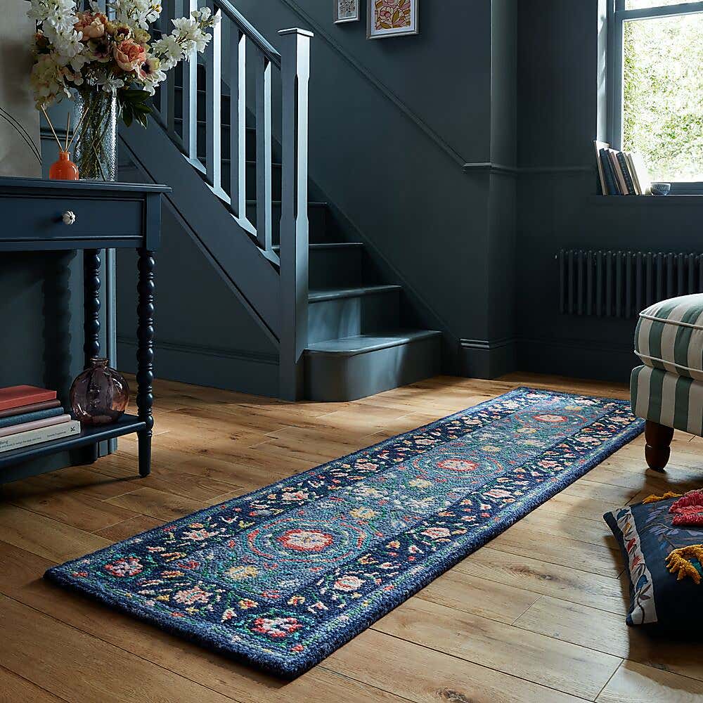 Hani Floral Wool Runner