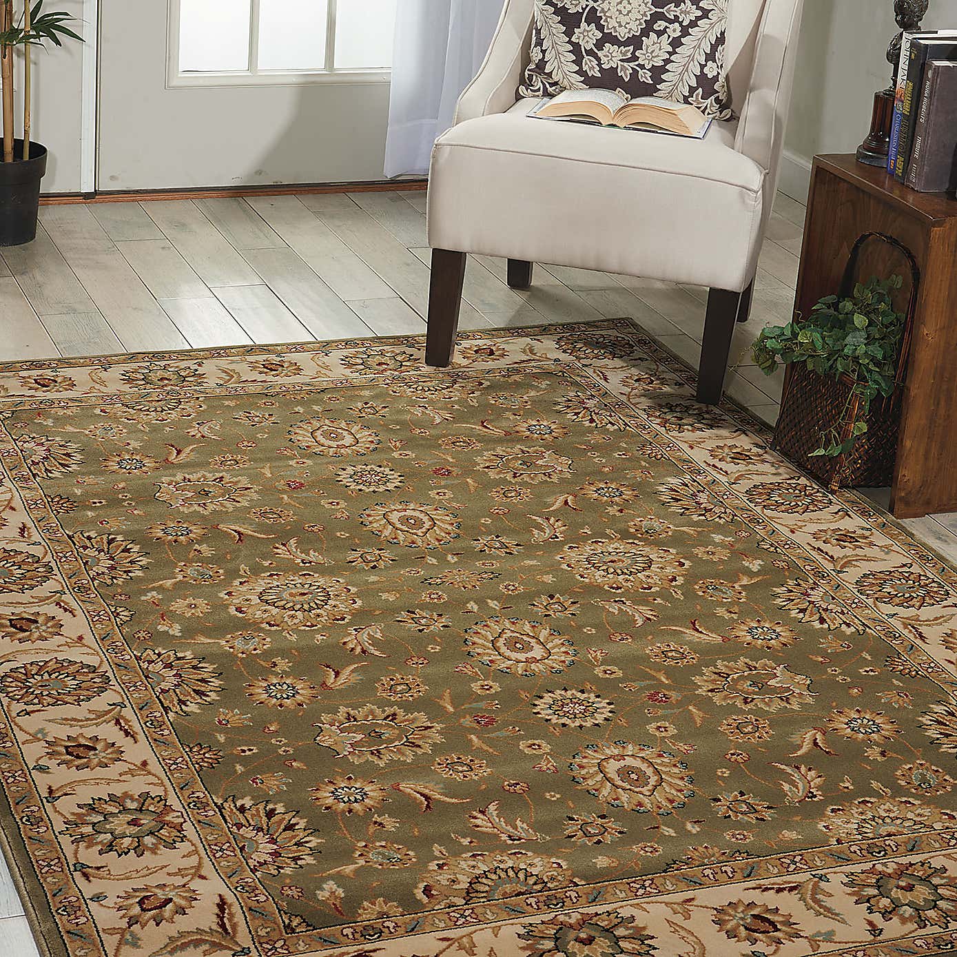 Persian Crown 2 Green Rug