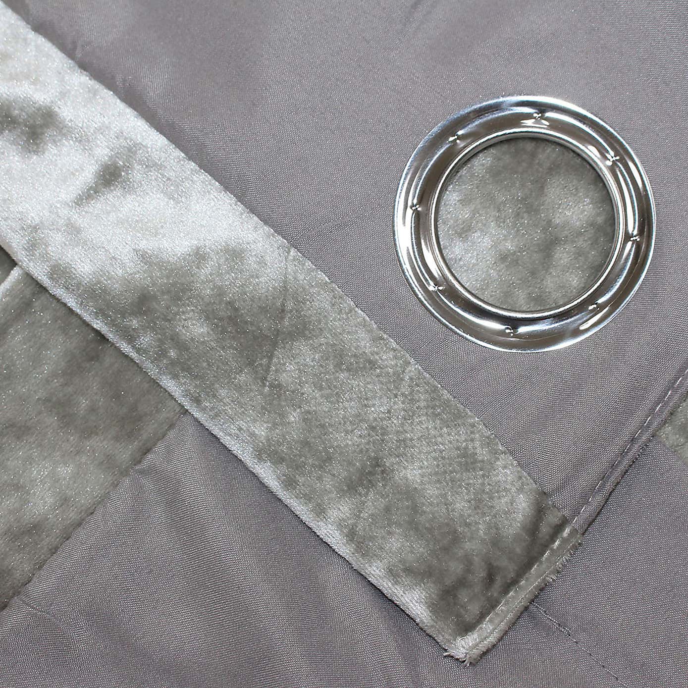 Verona Velvet Eyelet Curtains