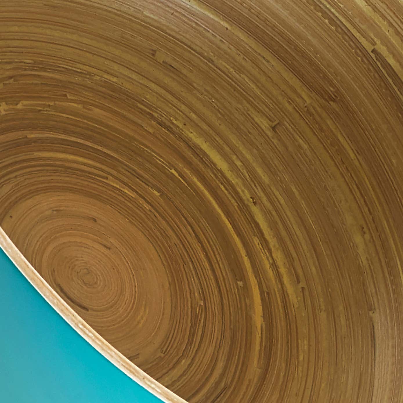 Sur La Table Colour Me Happy Round Bamboo Salad Bowl