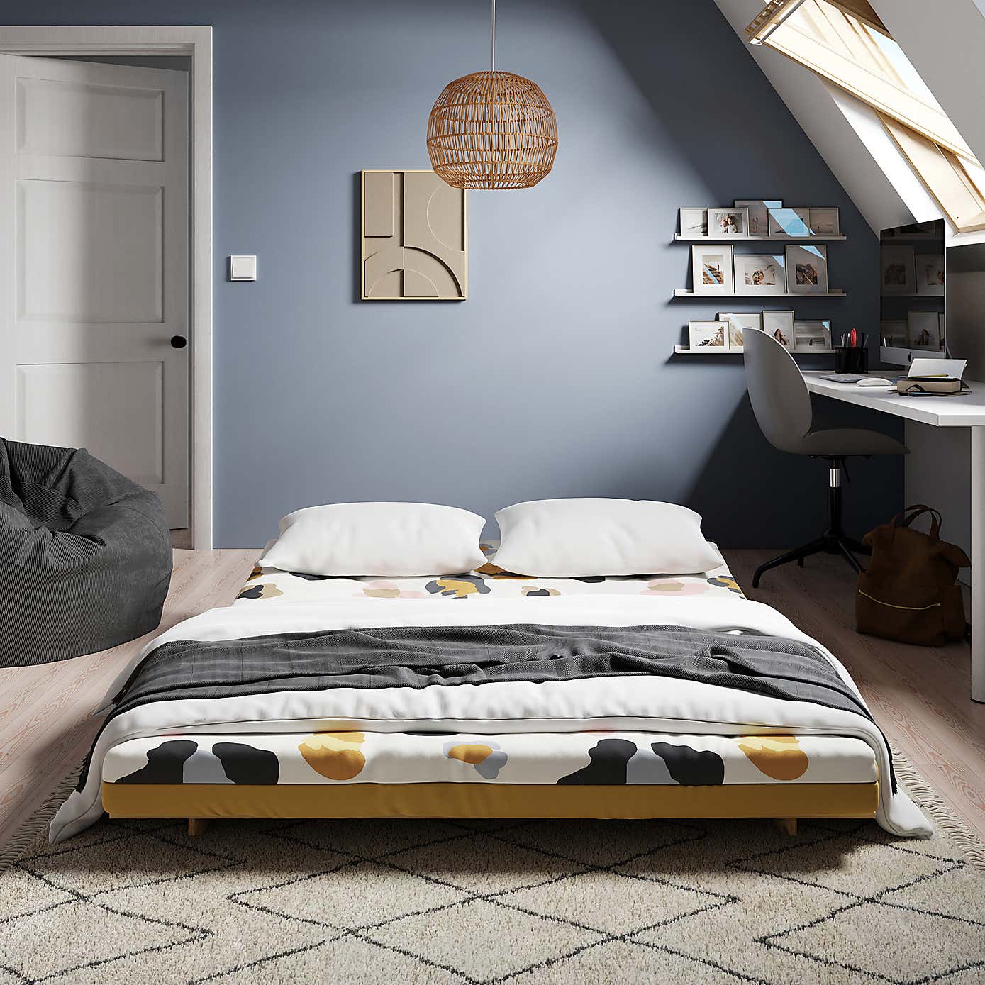 Mito Double Futon Leopard