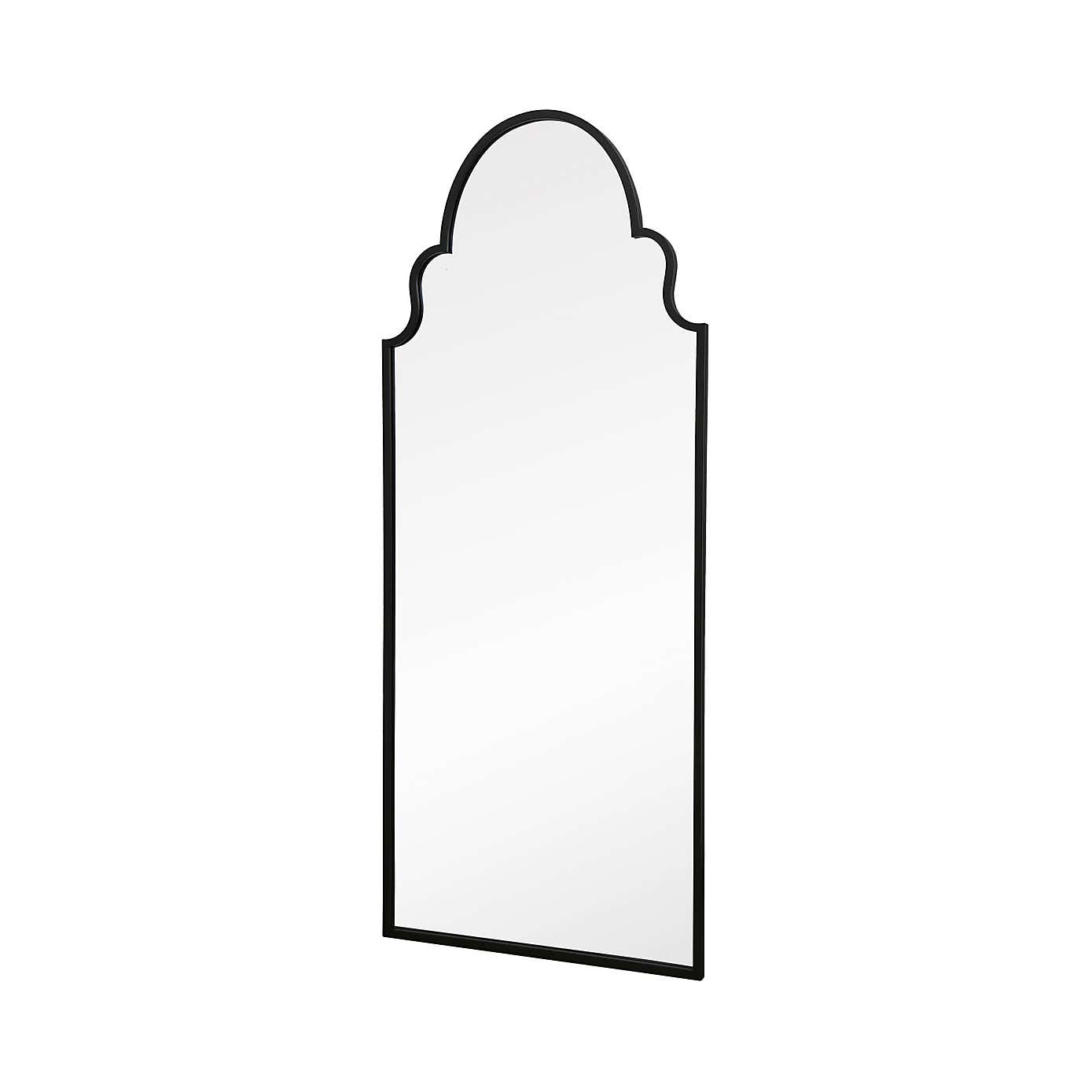 Arcus Crown Arched Indoor Outdoor Full Length Wall Mirror