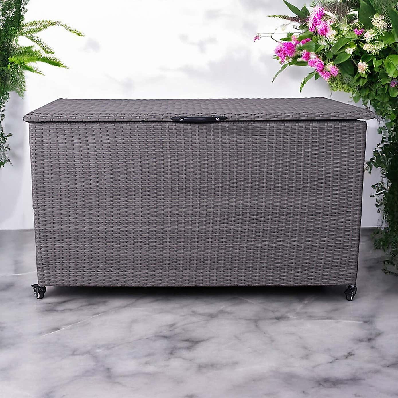 A.Mir Woven Cushion Storage Box, Large