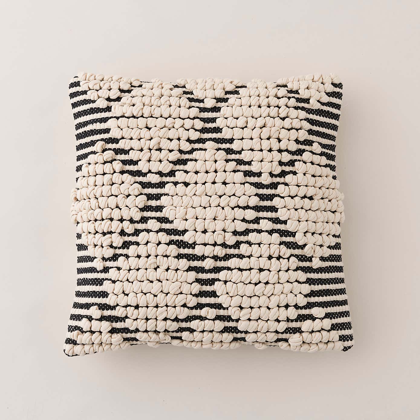 Jersey Bobble Diamond Square Cushion