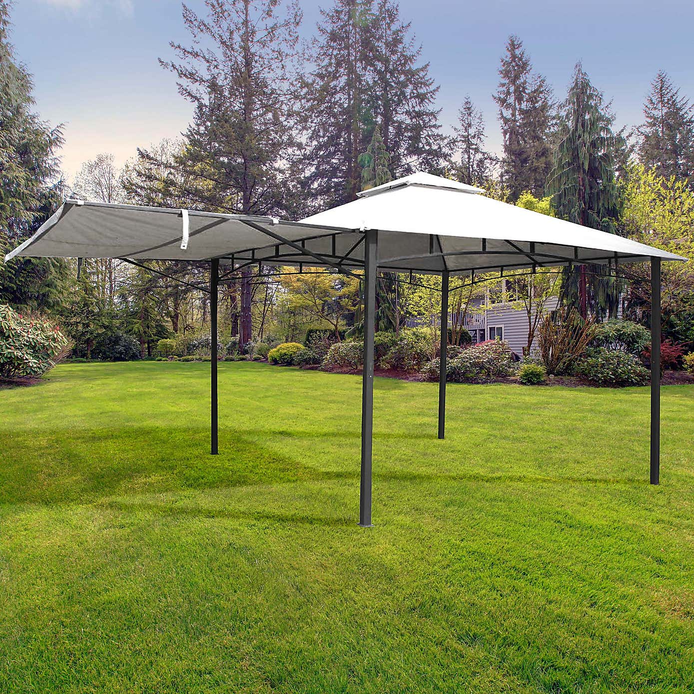 Algrave Grey Extending Gazebo