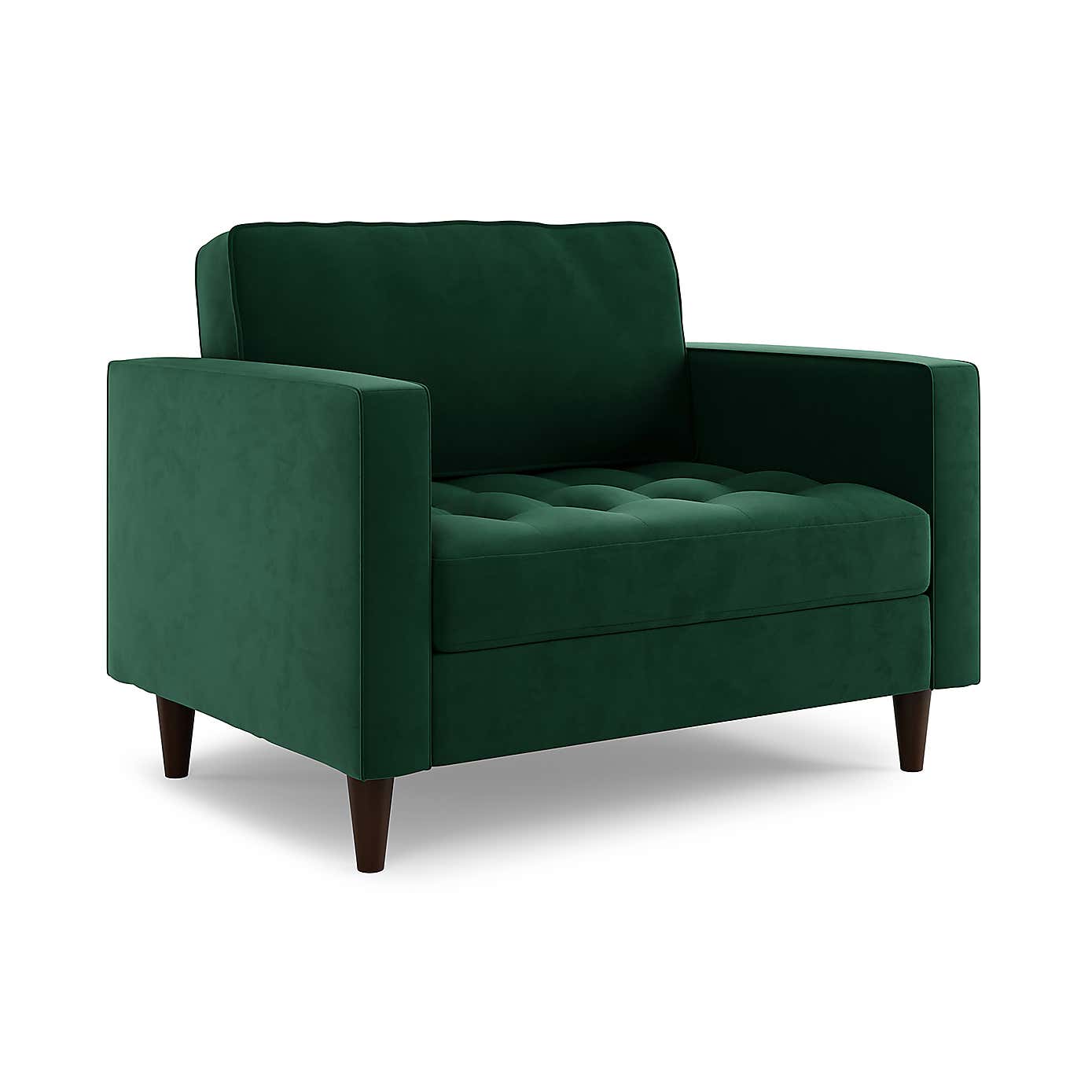 Zoe Velvet Snuggle Single Sofa Bed